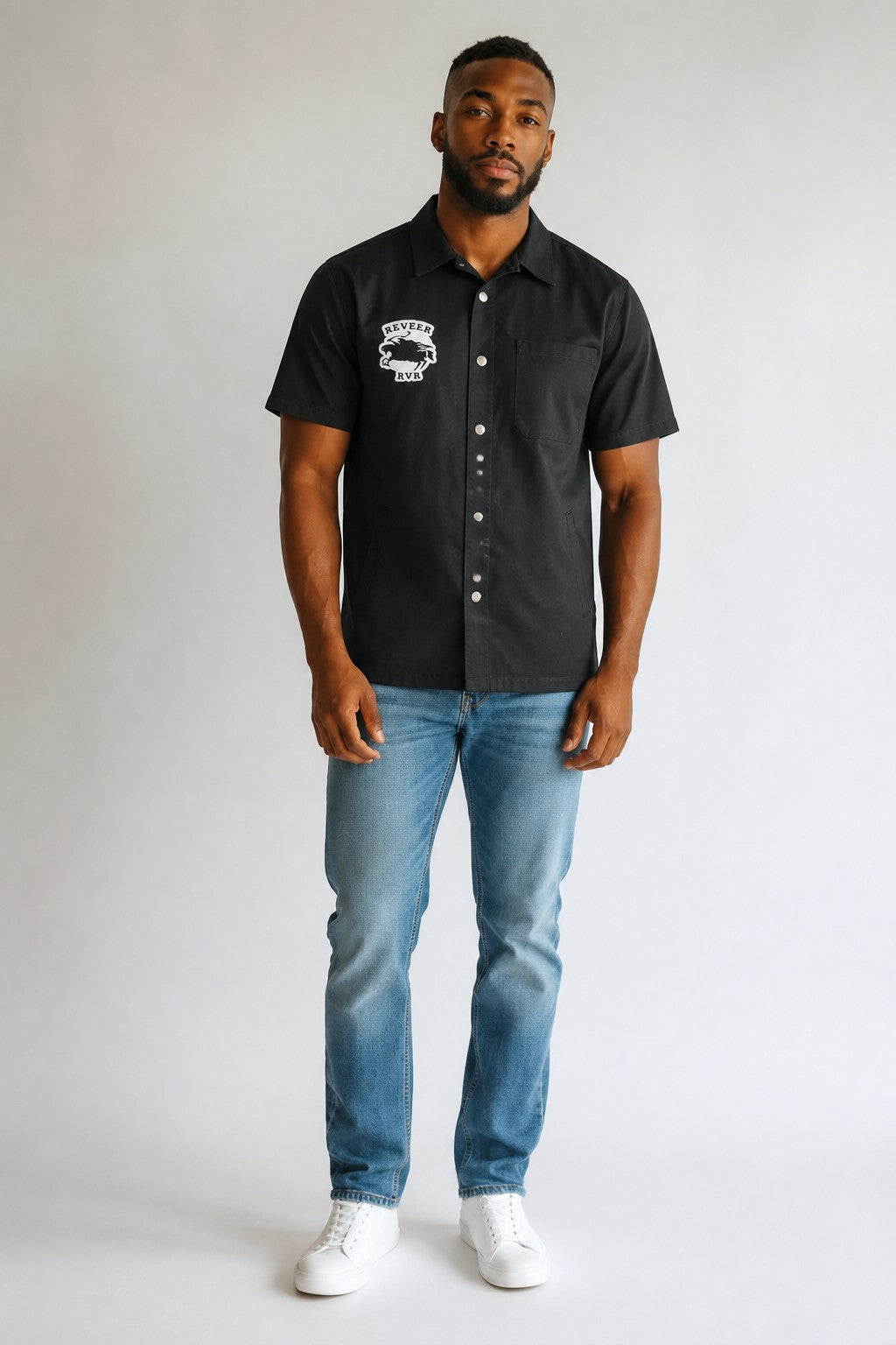 Reveer - GHOST RIDER Button-Down Shirt