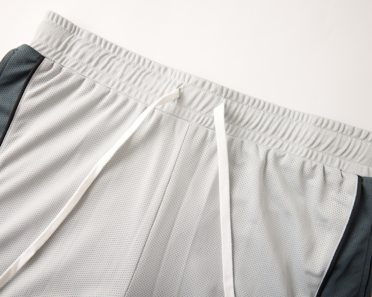 AZVA Two-Tone Mesh Pants