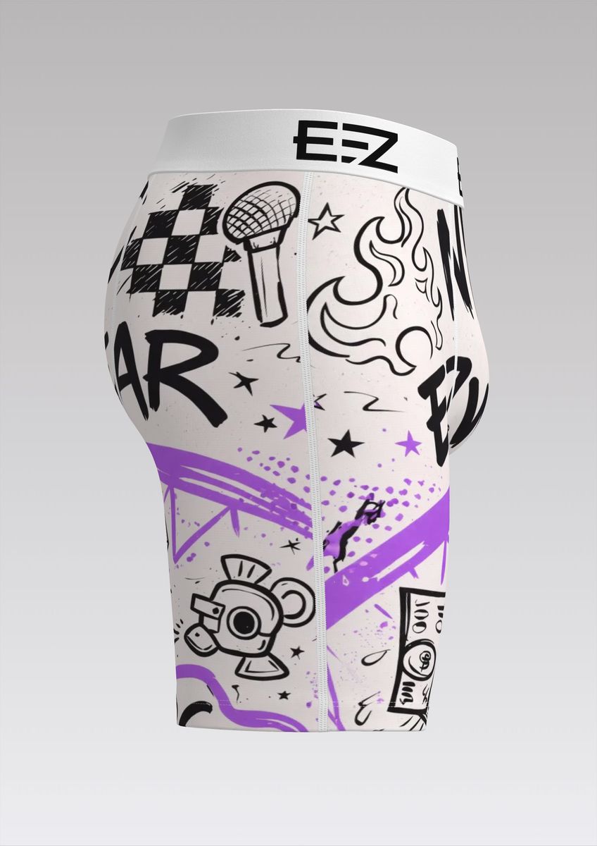 Ez-Wear City Boxer Briefs - Graphic