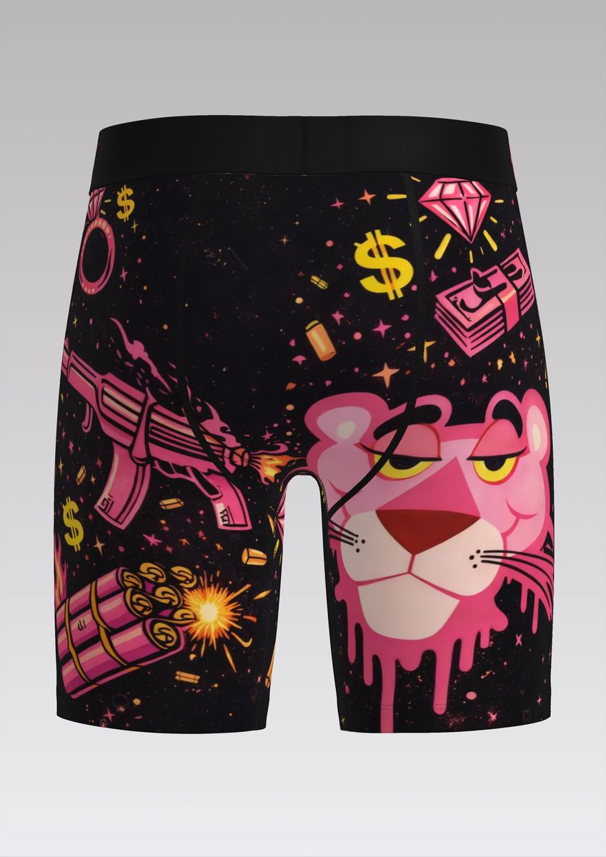 Ez-Wear Panther Boxer Briefs - Graphic
