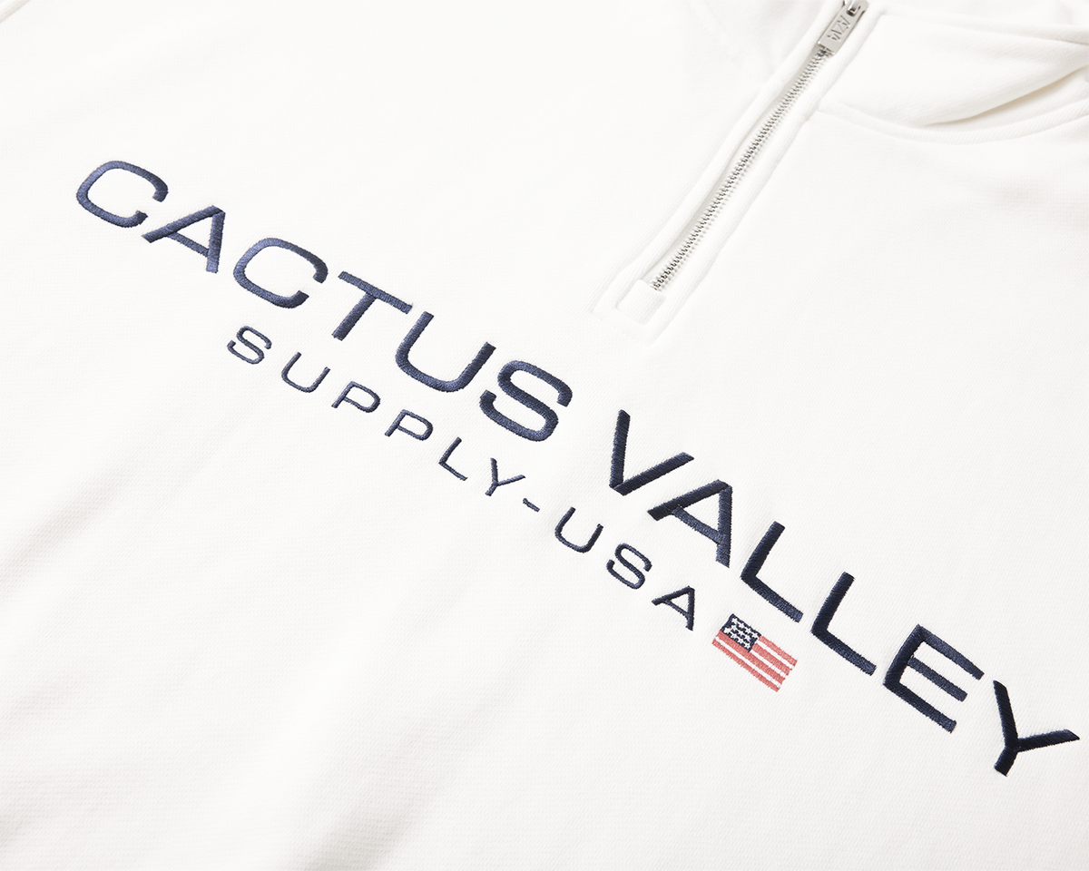 AZVA “USA” Quarter-Zip Sweatshirt