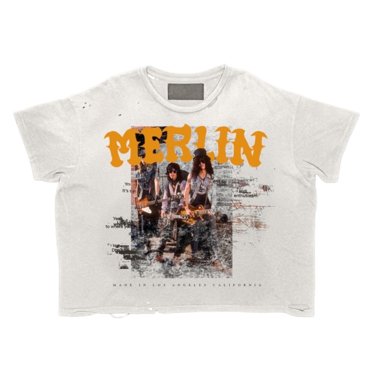 Merlin Handmade Guitar Band Tee