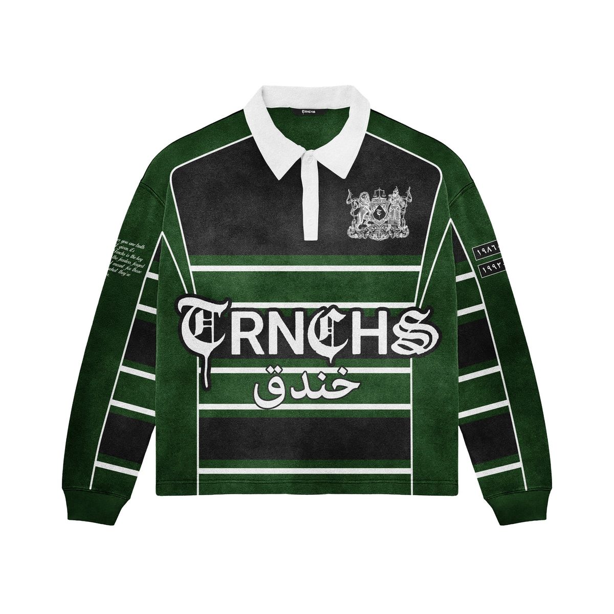 Khandaq Green Crewneck
