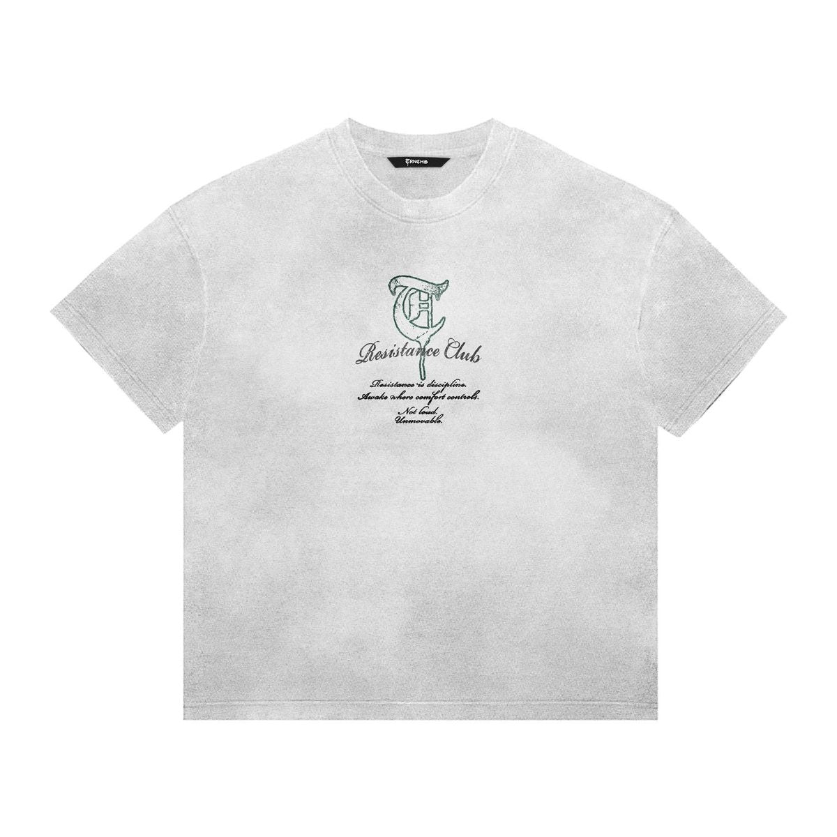 Resistance Club White Tee