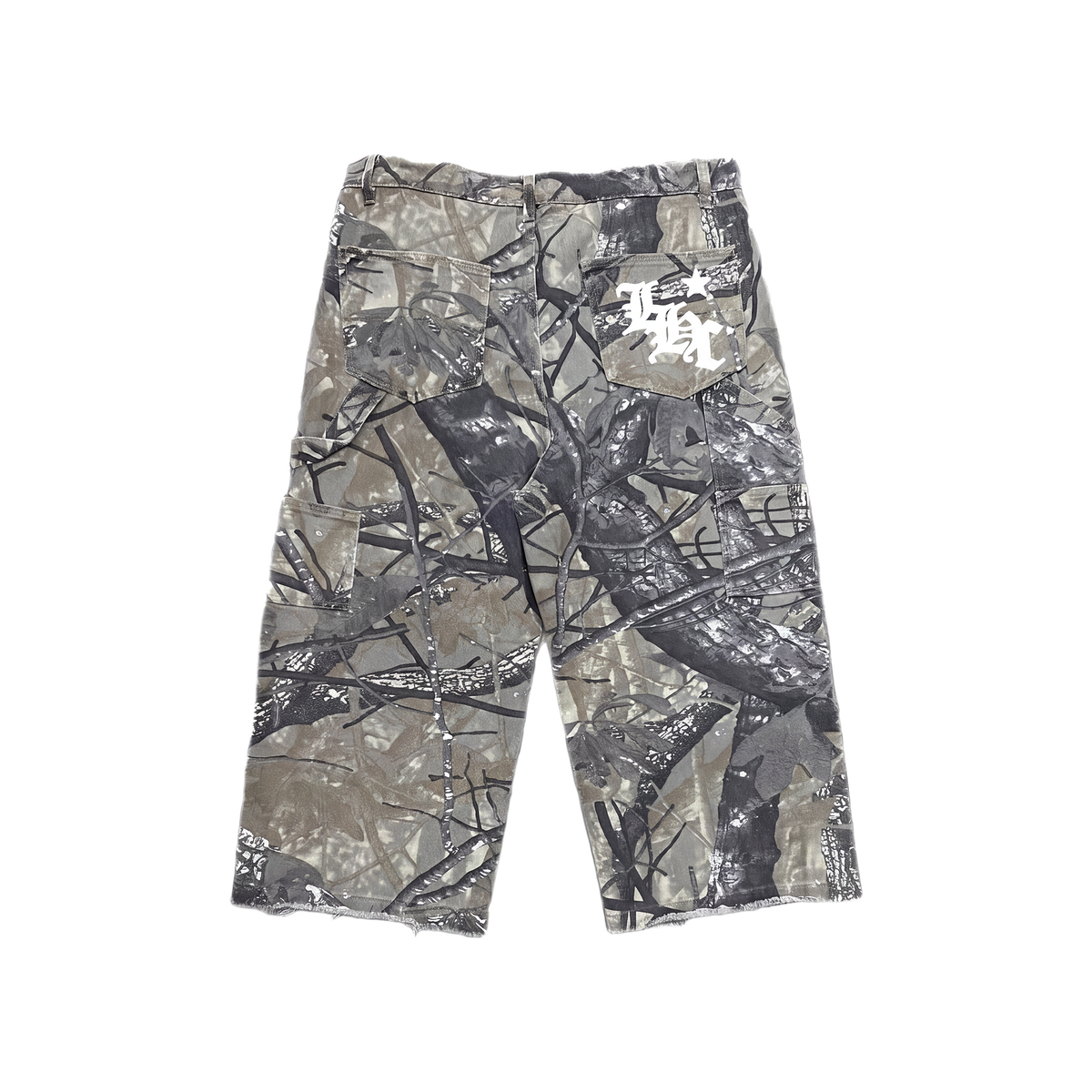 Lonely Heart Club Camo Carpenter Long Shorts