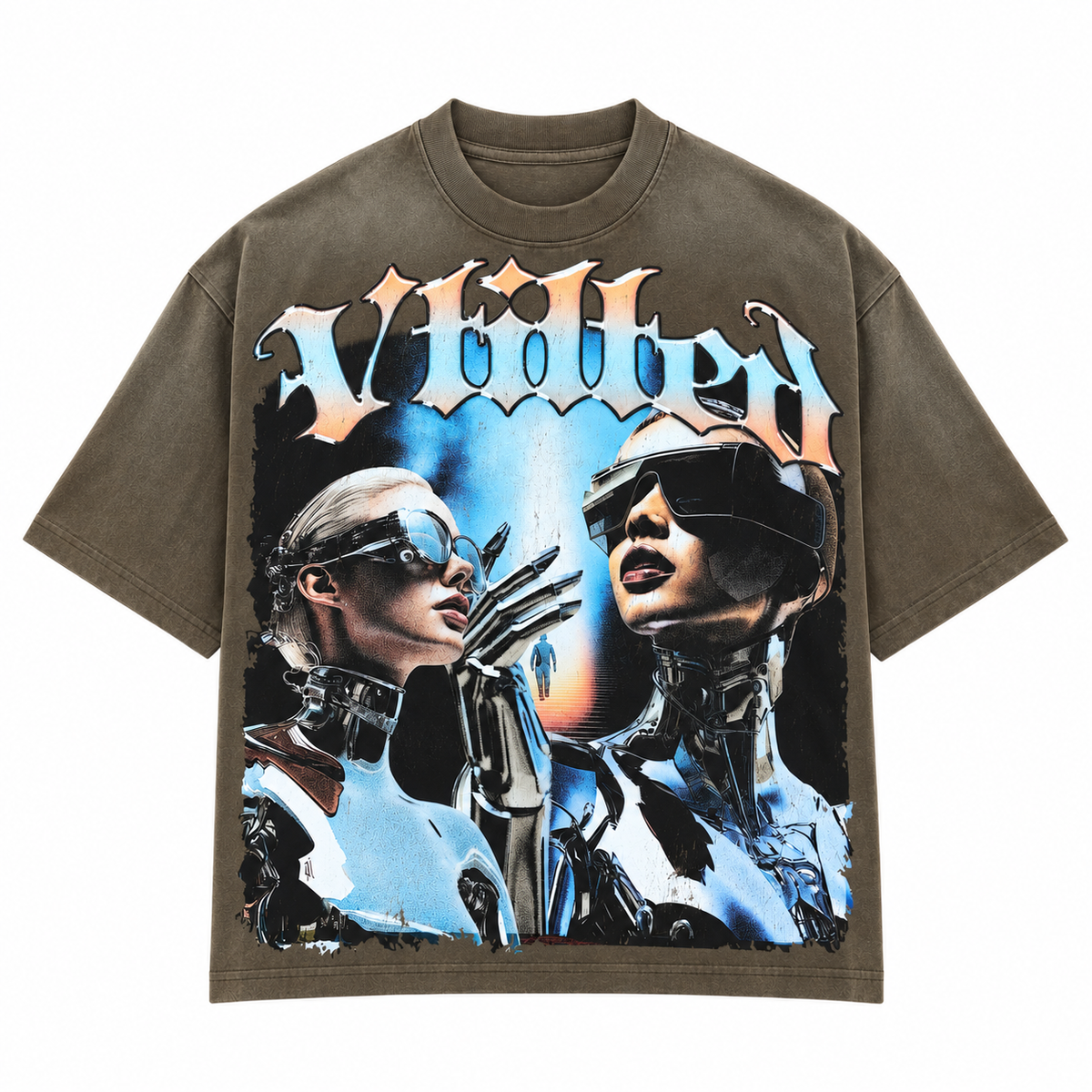 Vtilted “Galaxy” Tee – Brown