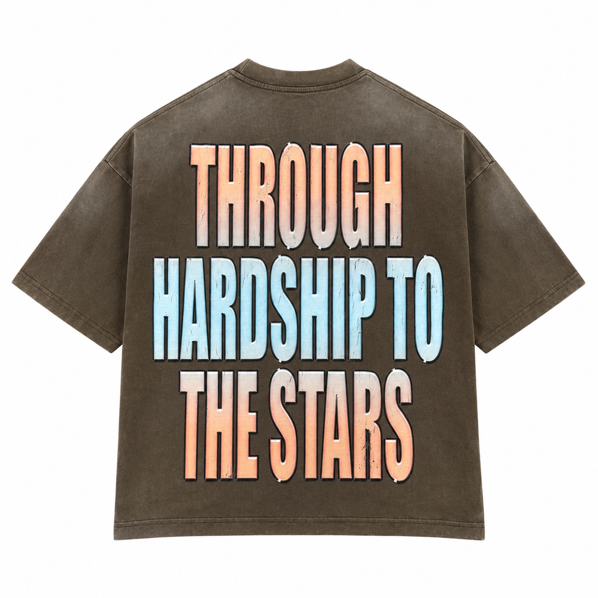 Vtilted “Galaxy” Tee – Brown