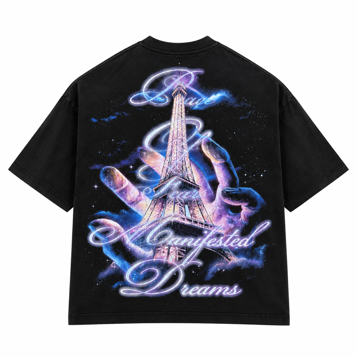 Vtilted “Paris” Tee – Black