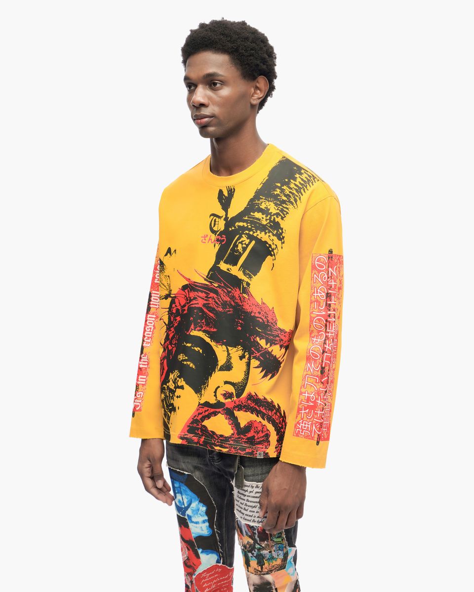 Revenge Yellow Crewneck