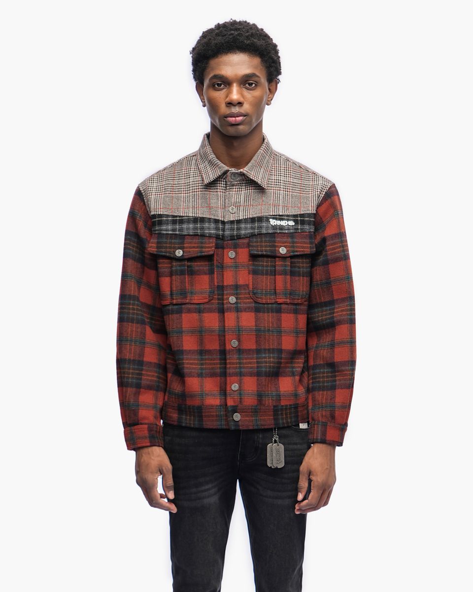 Heritage Orange Button Down