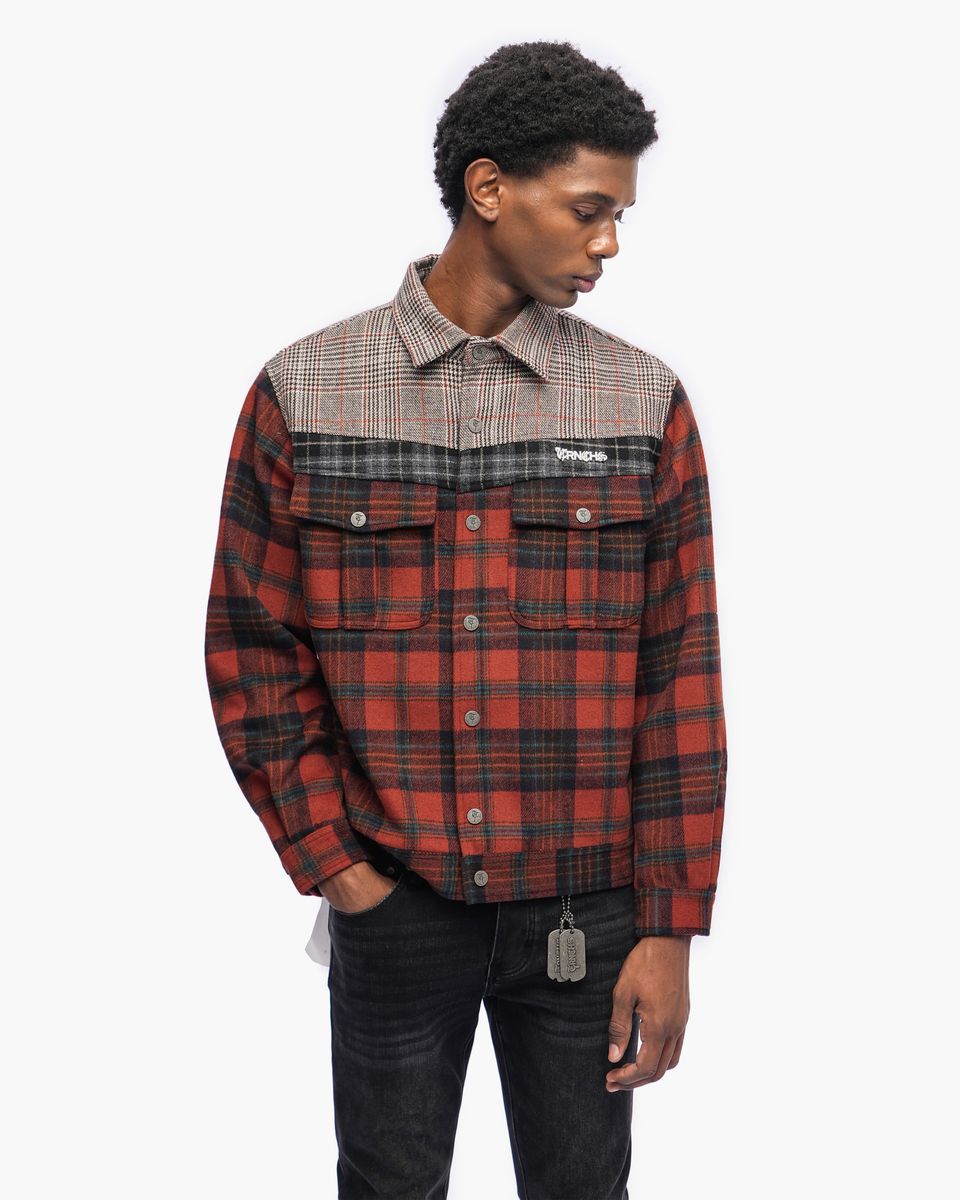 Heritage Orange Button Down