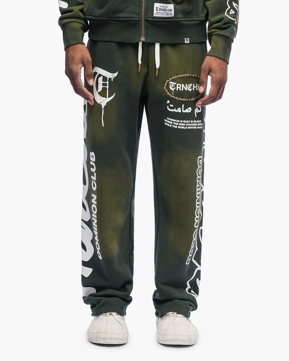 TRNCHS Dominion Green Pants
