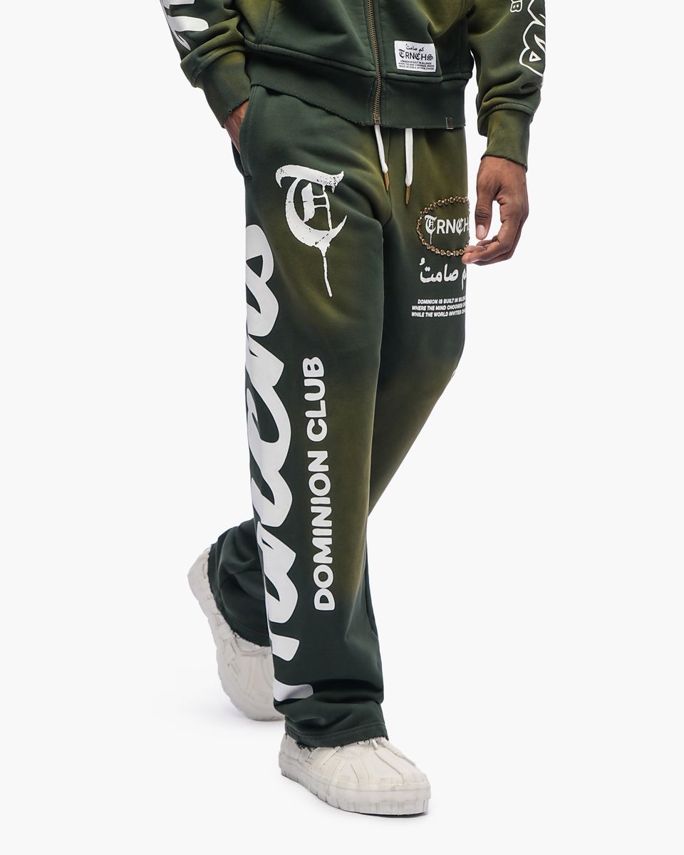 TRNCHS Dominion Green Pants