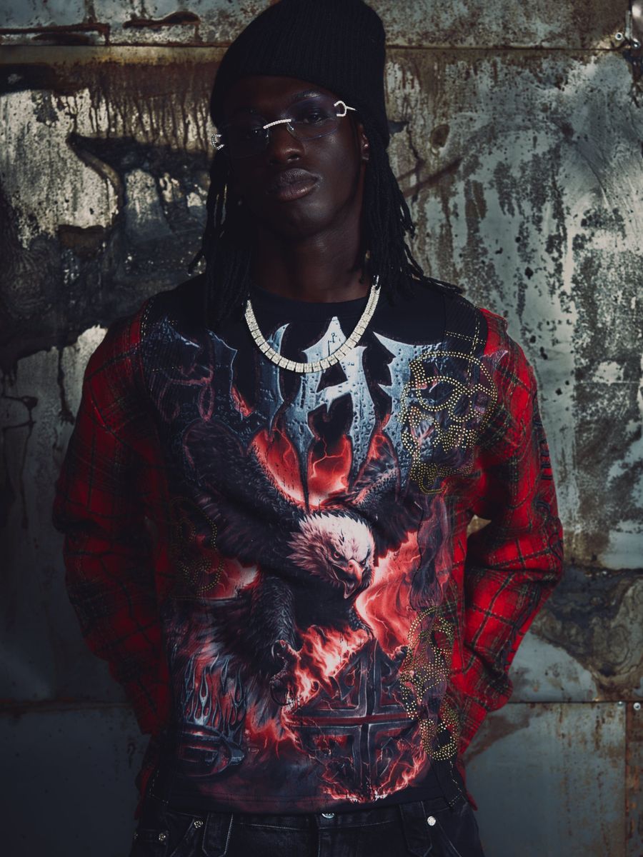 Guapi - Blood Eagle Flannel Tee