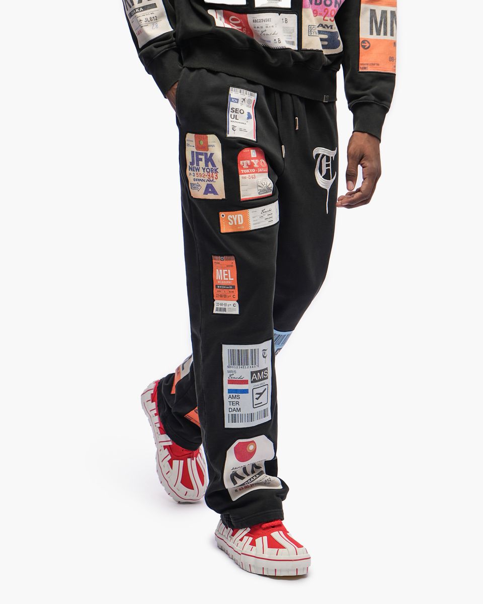 Airmail Black Pants