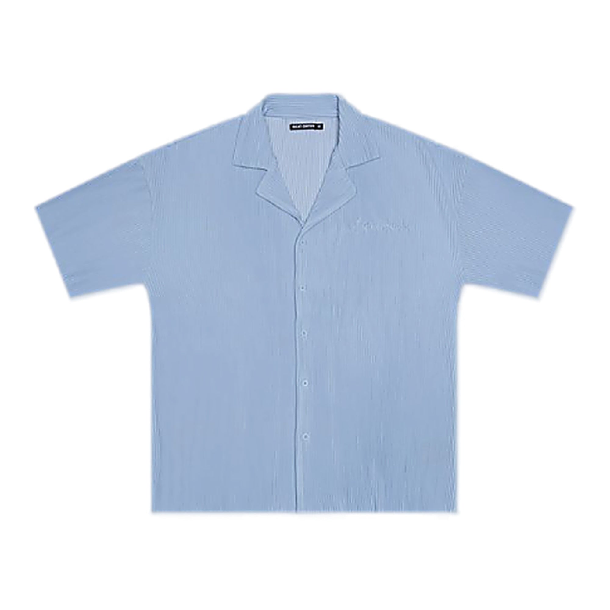 Silnt Chptrs Textured Shirt - Relaxed Fit Grey