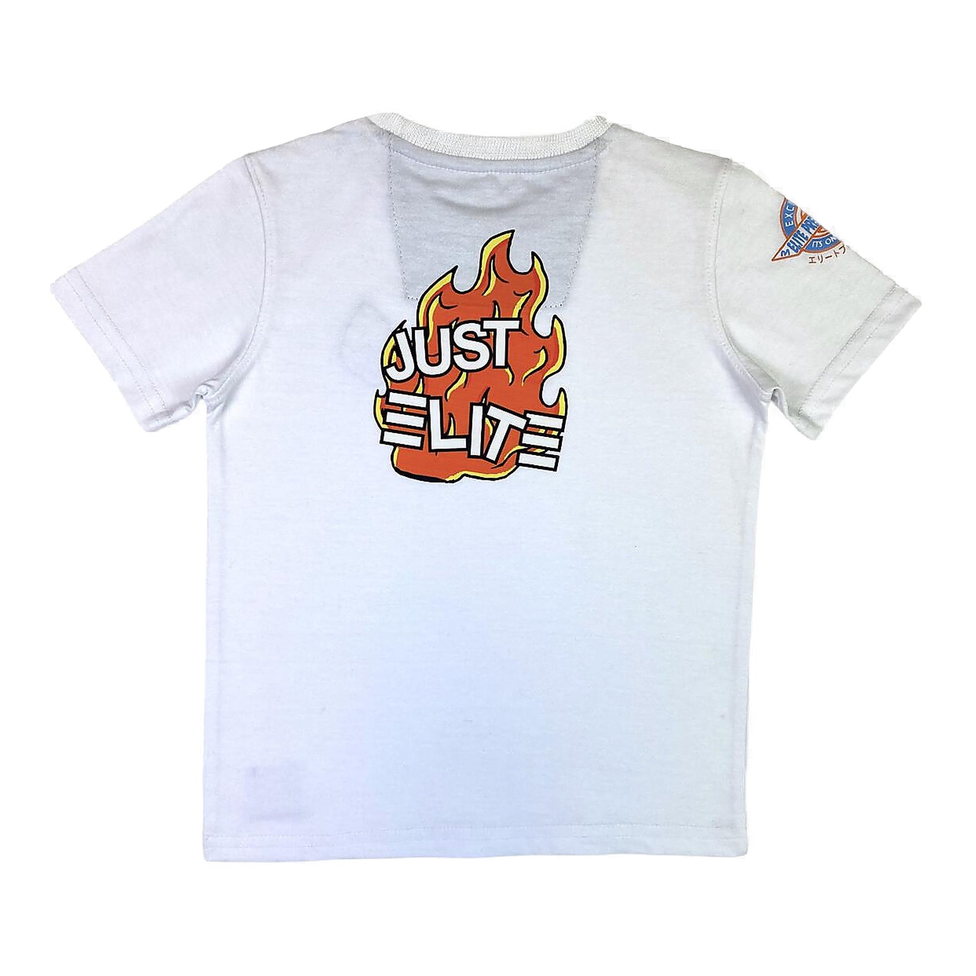 Elite Just Elite Kids Tee T-Shirt - White