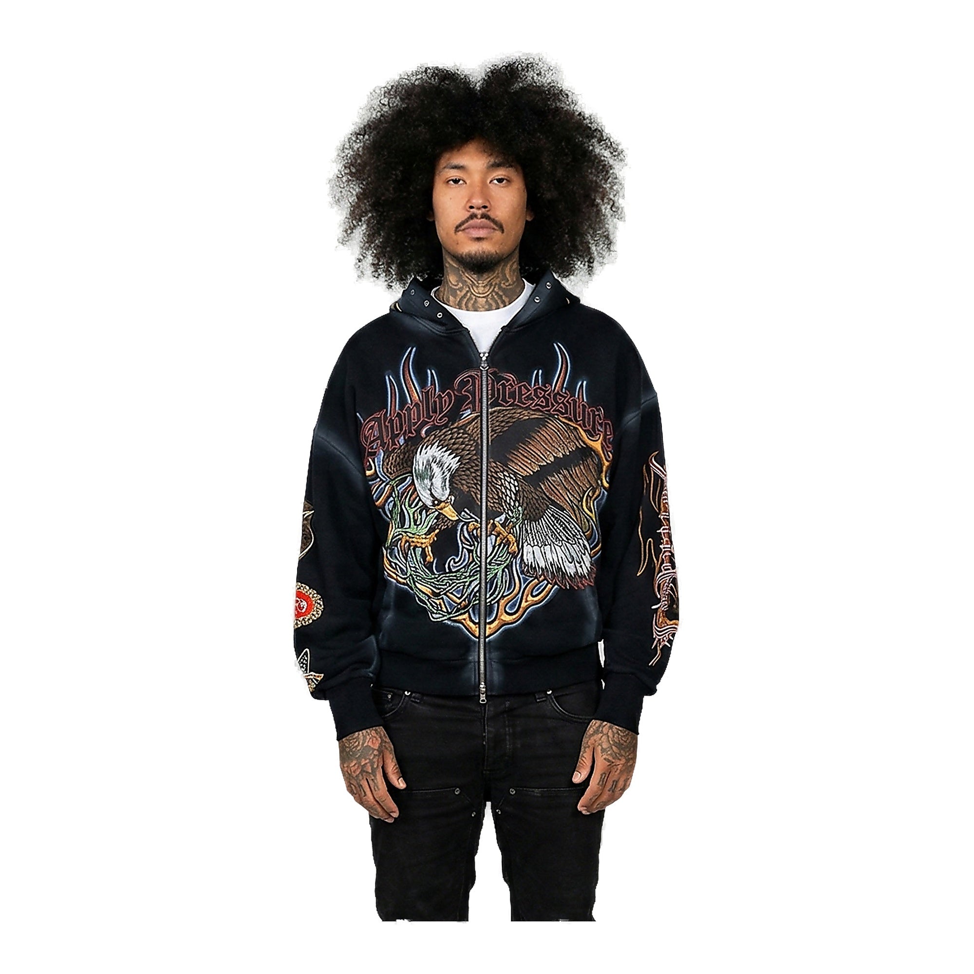 Paradise Lost No Pressure No Glory Men's Hoodie - Black