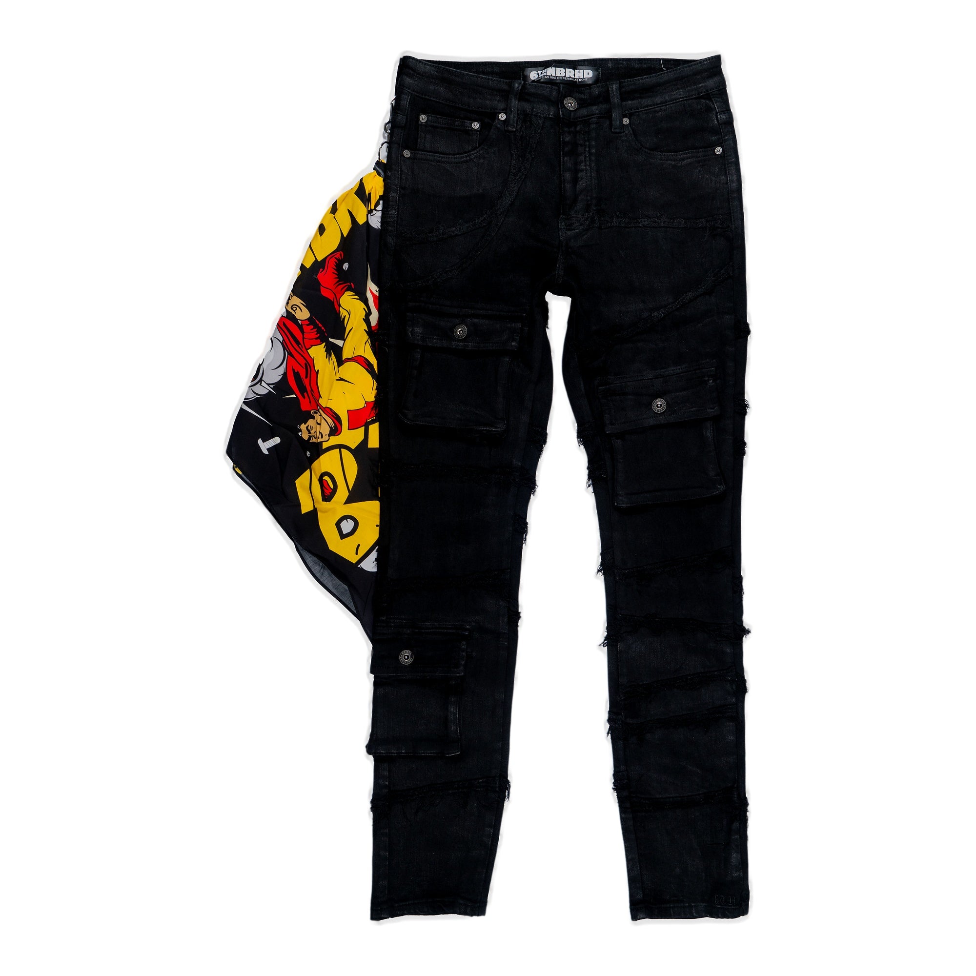 6Th Nbrhd Immortal Men's Jeans - Black