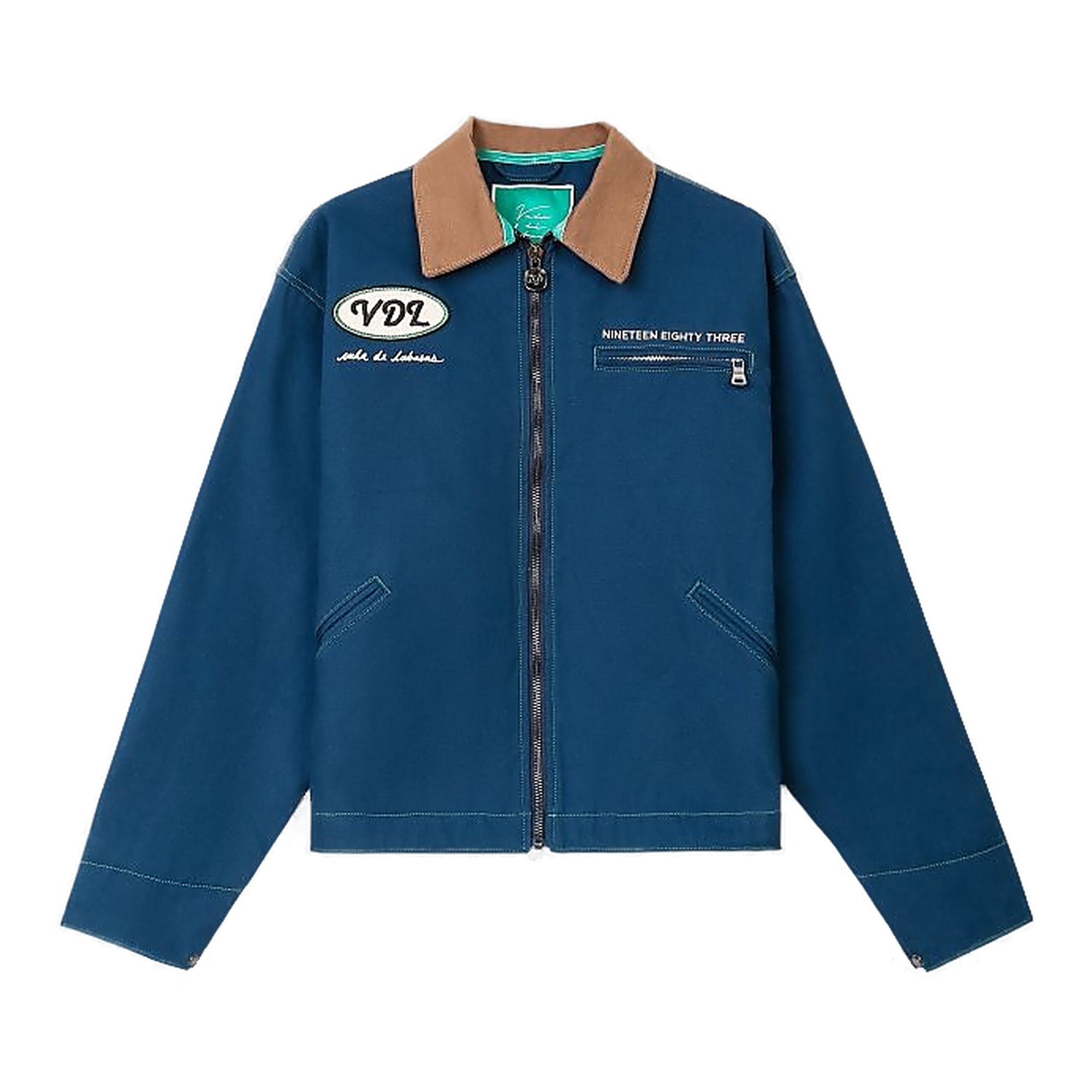 Vala De Labasas Elan Canvas Denim Jacket - Blue