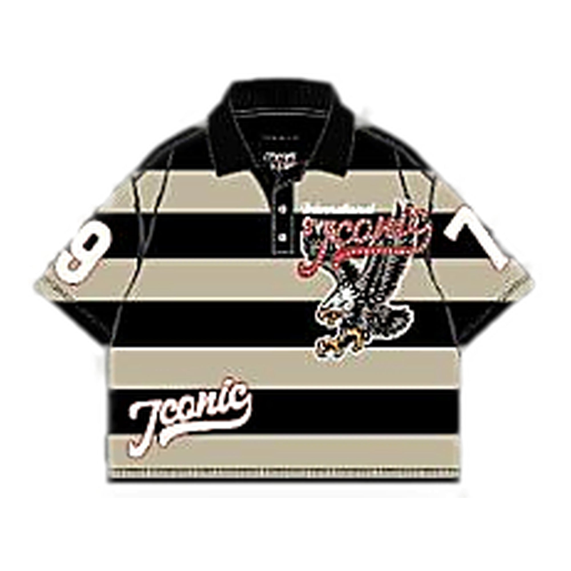 Copper Rivet Eagle Polo-Shirt - Graphic