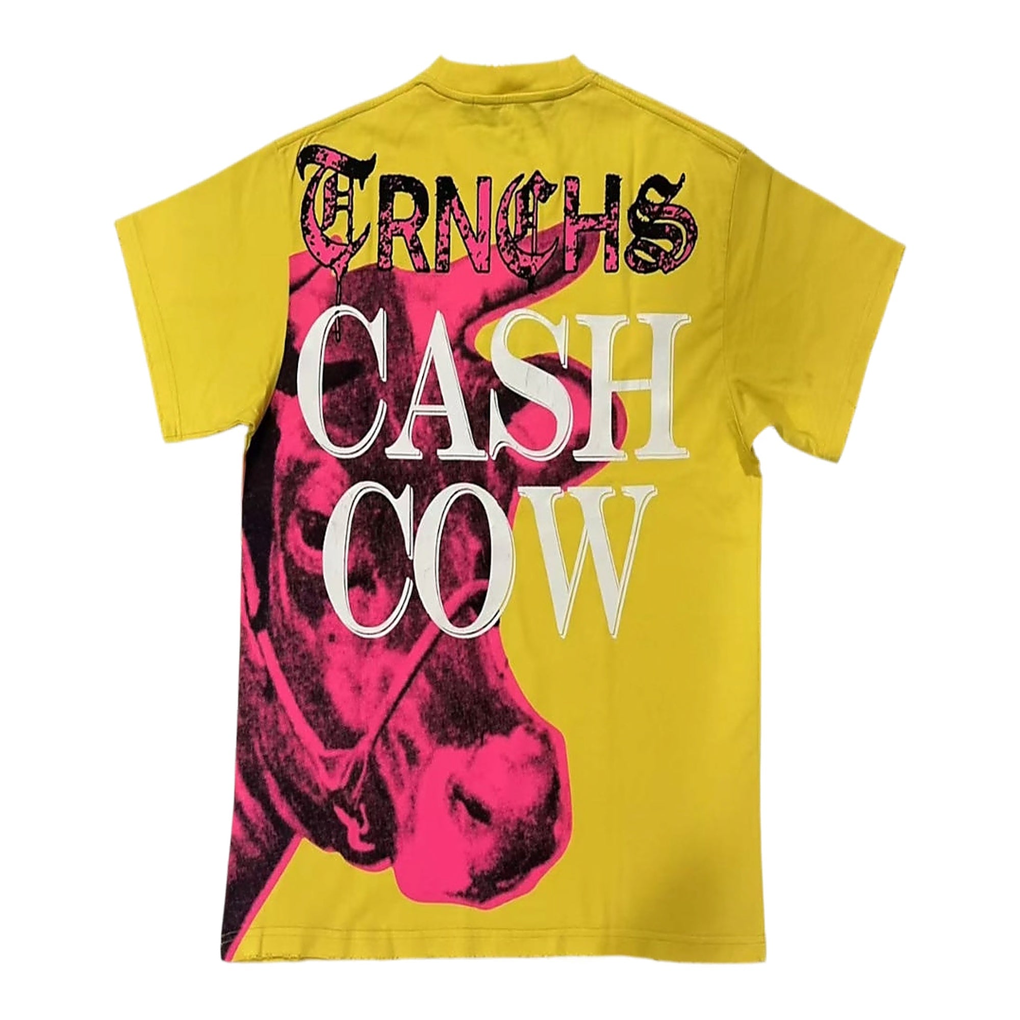 Trnchs "Cash Cow" T-Shirt - Yellow