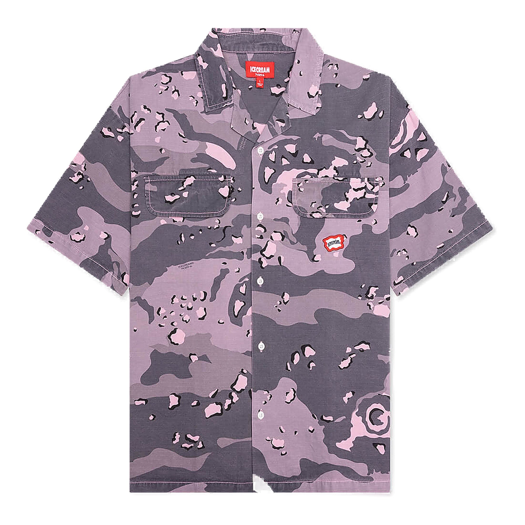 Ice Cream Sugar Men's Camouflage Shirt