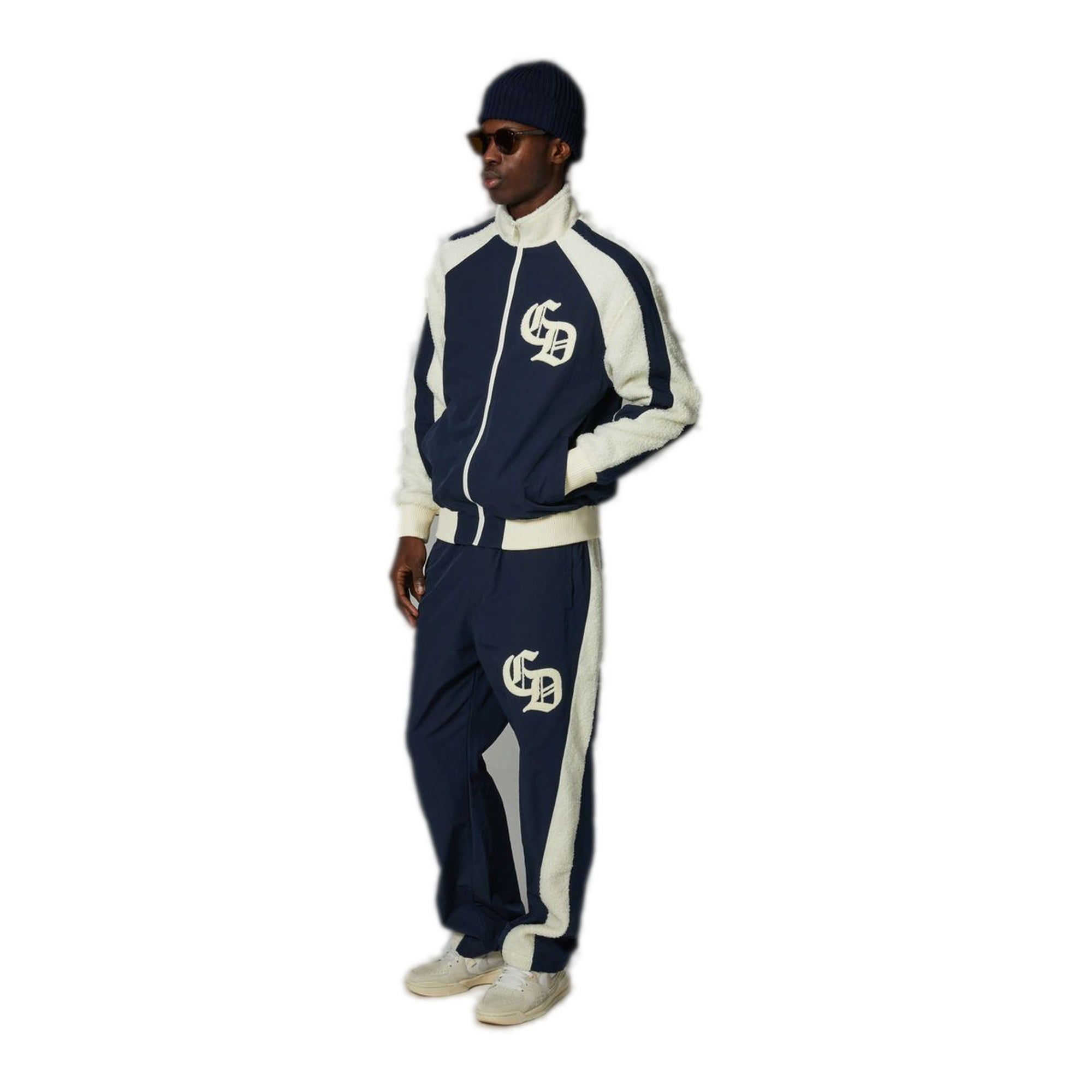 Criminal Damage Men's Track Jacket - Navy