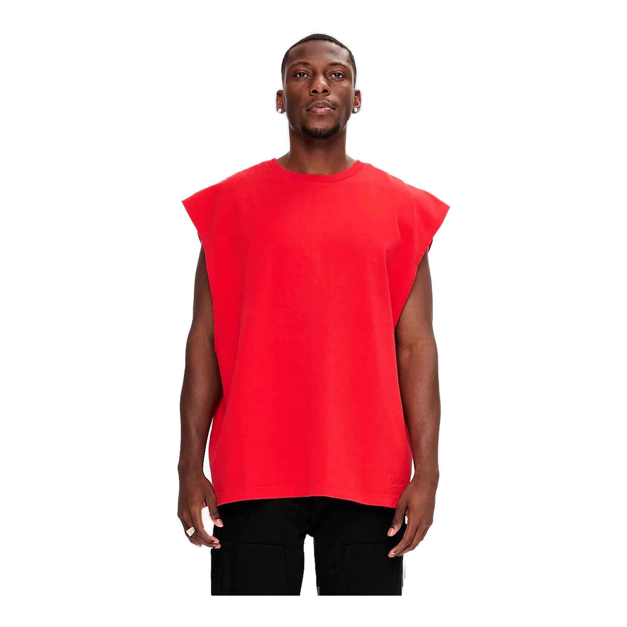 Valabasas Essential Sleeveless Tee - Red