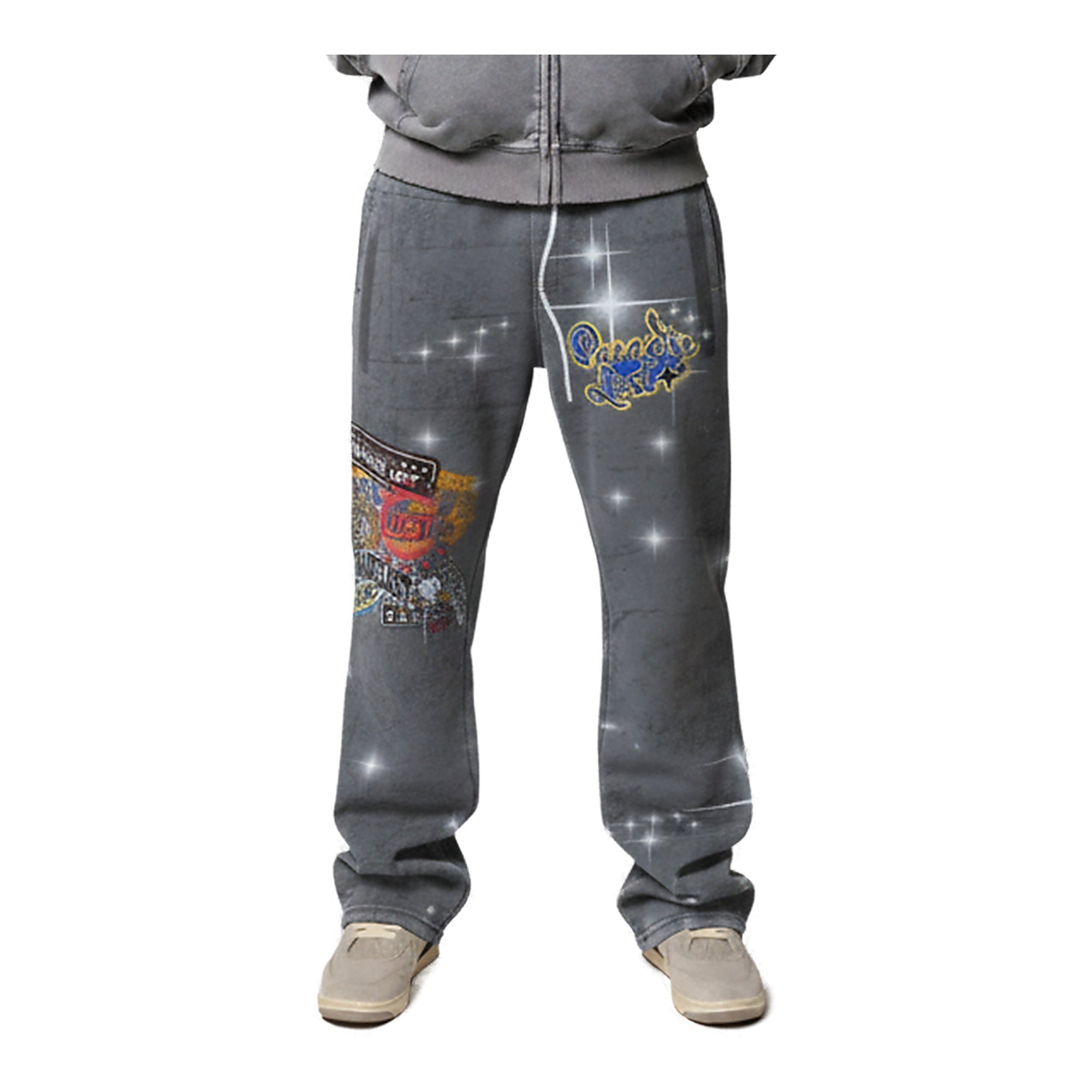 Paradise Lost Starlight Joggers - Gray