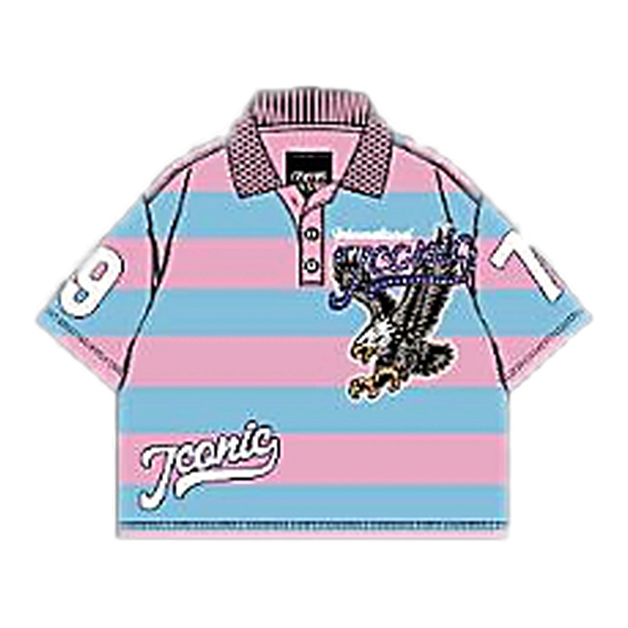 Copper Rivet Eagle Polo Shirt - Graphic