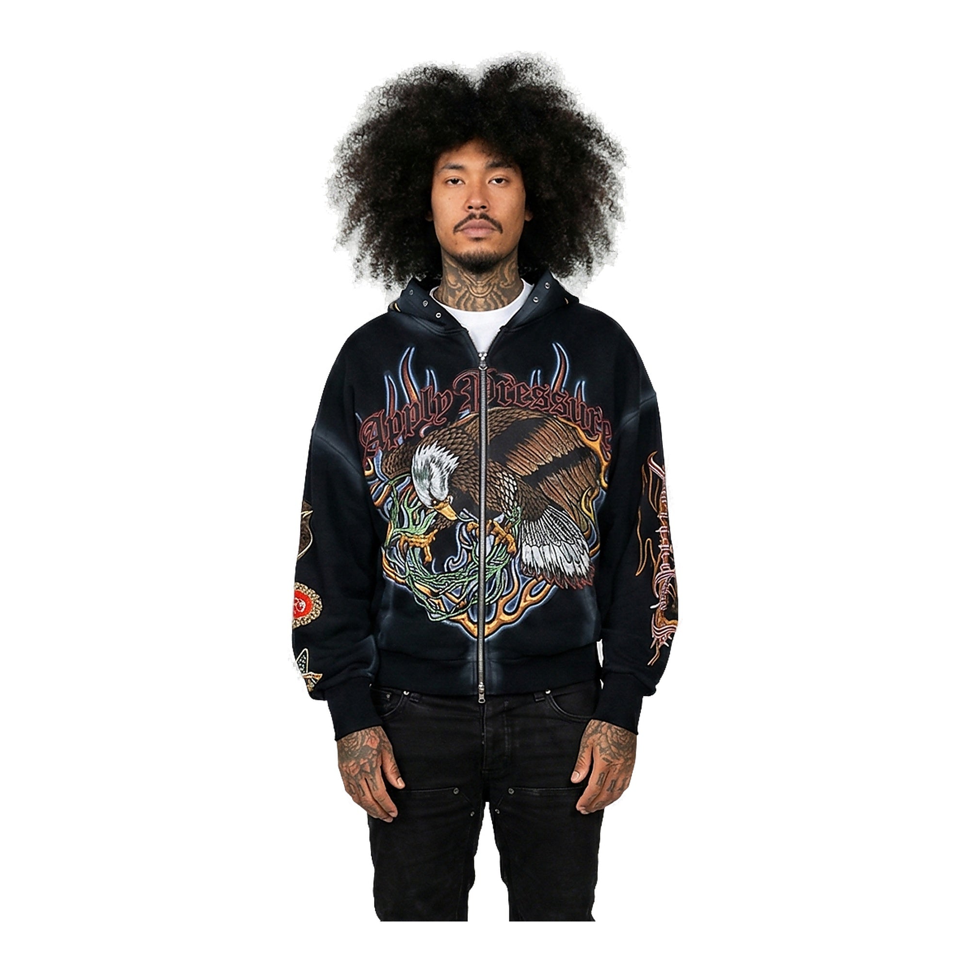 Paradise Lost No Pressure No Glory Men's Hoodie - Black