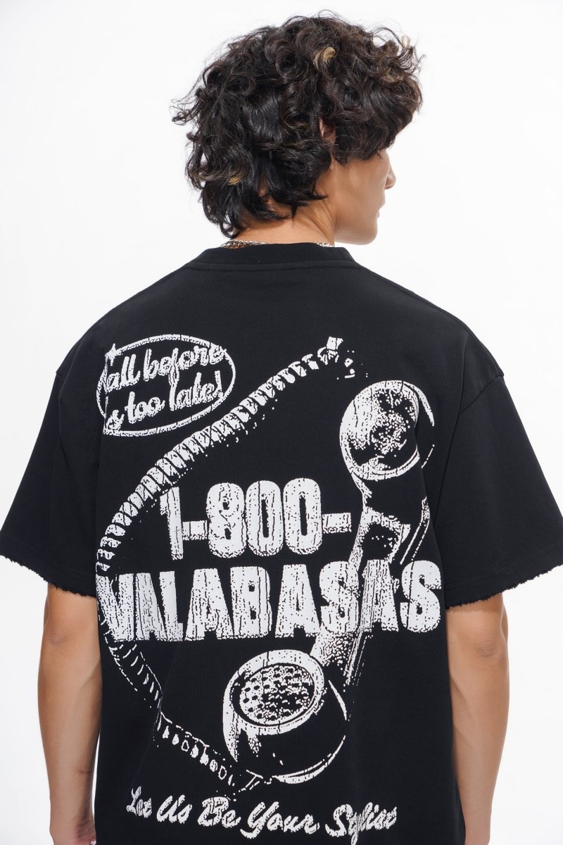 1 - 800 Tee Black - Valabasas