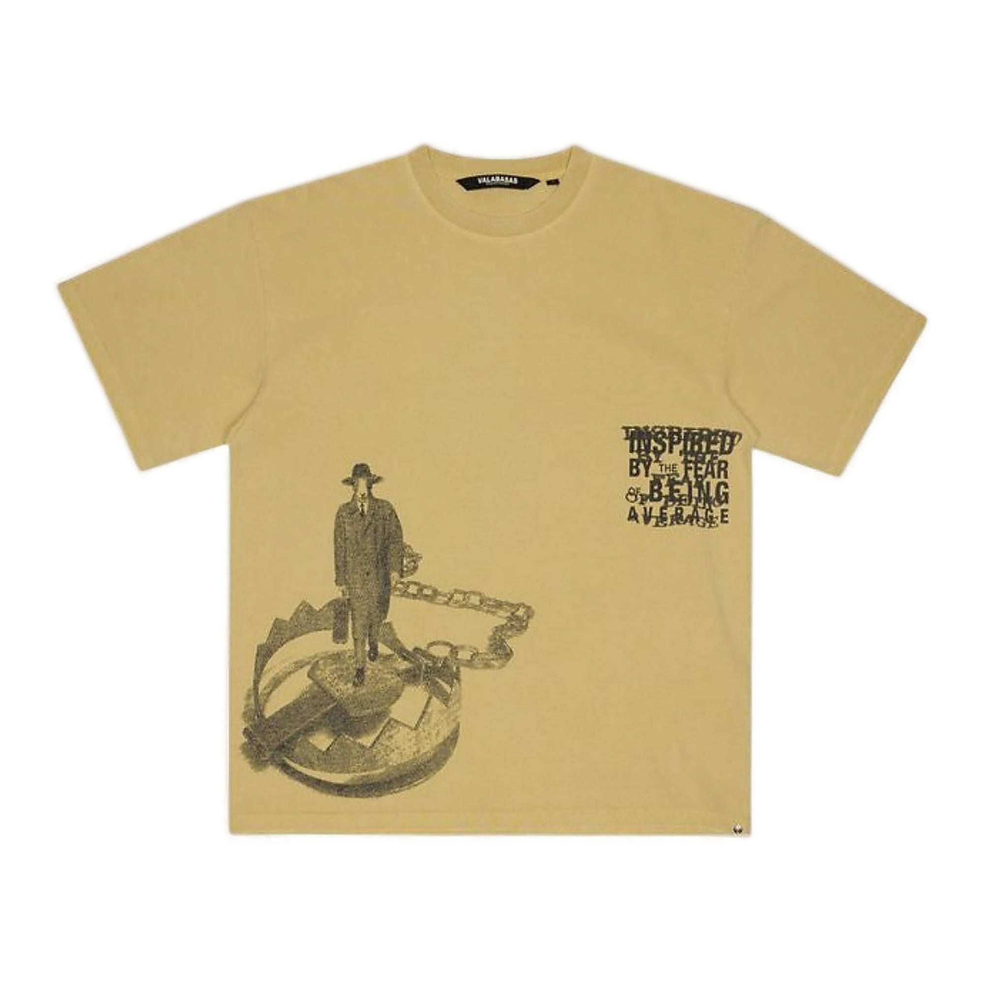 Valabasas "Inspired By Fear" T-Shirt - Tan