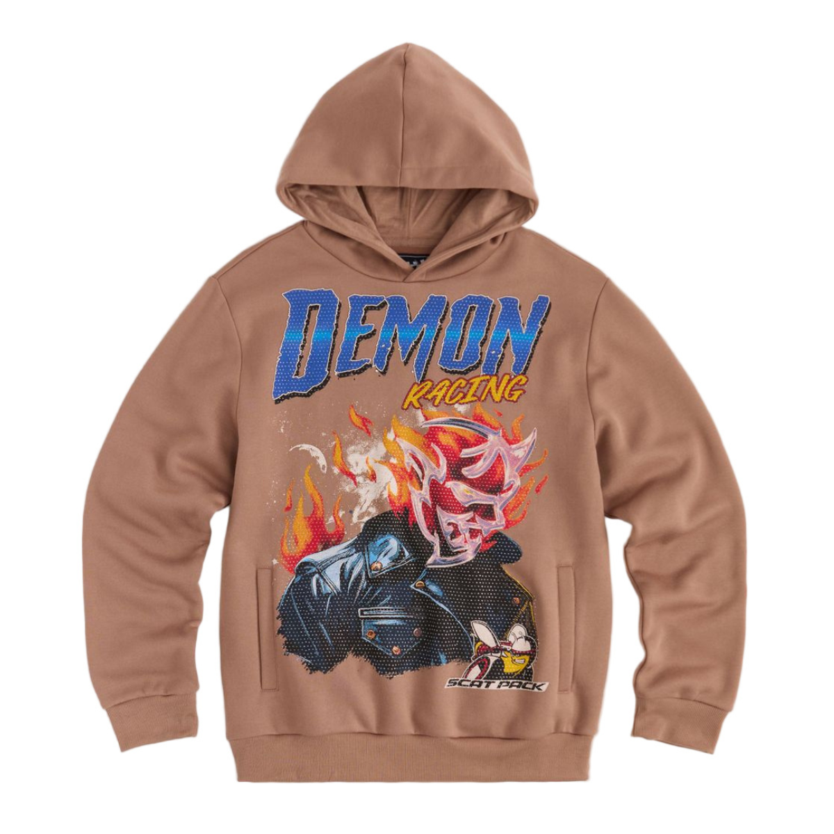 Reason Brand "Dodge Demon" Hoodie - Brown