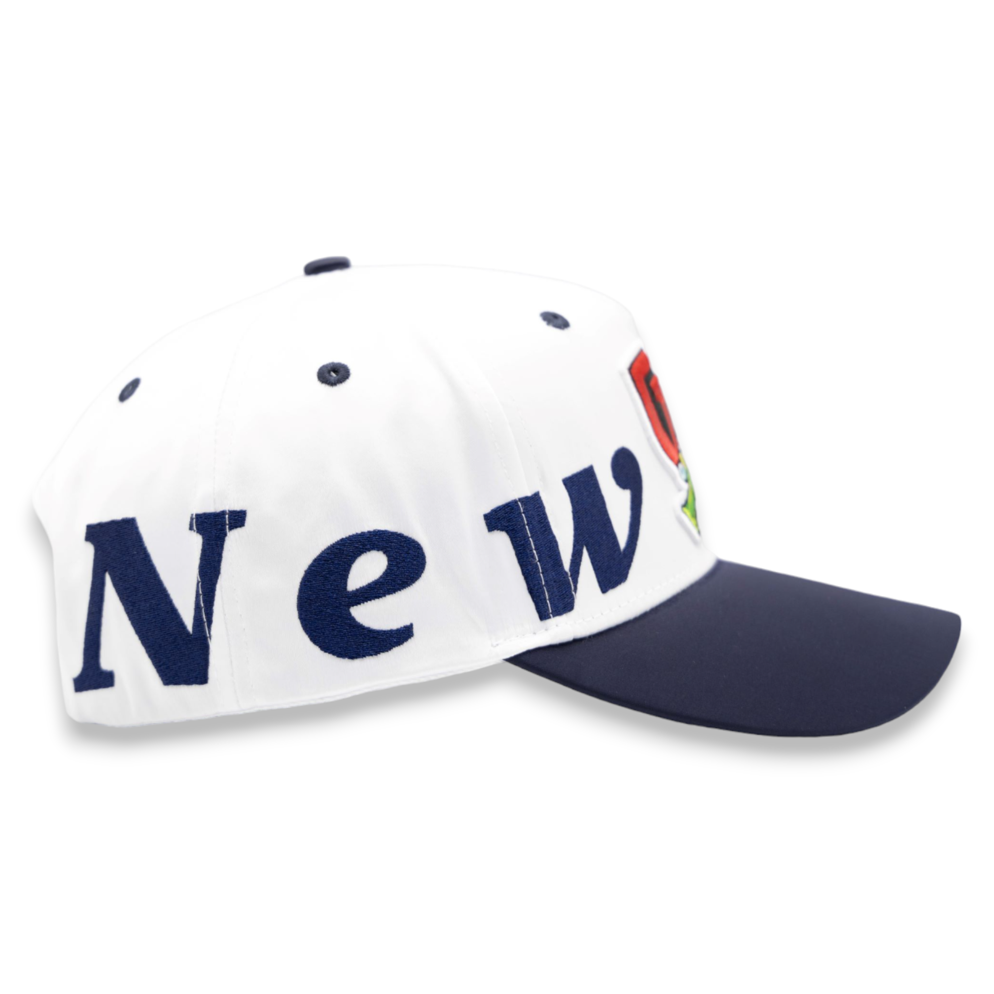 GTH White and Navy Embroidered Cap