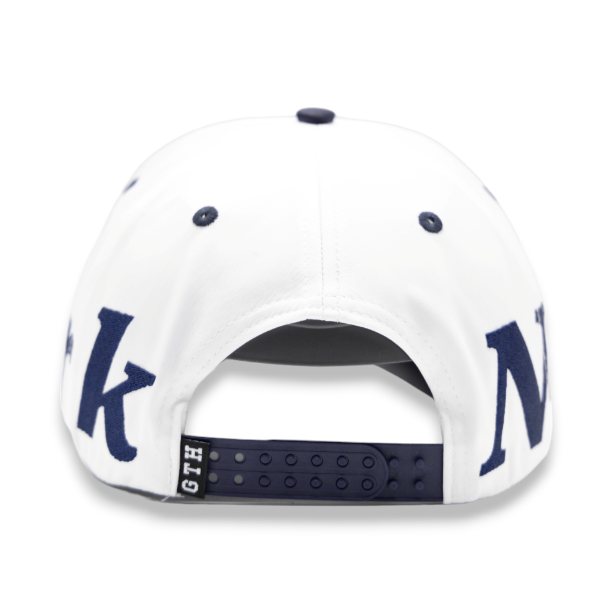 GTH White and Navy Embroidered Cap