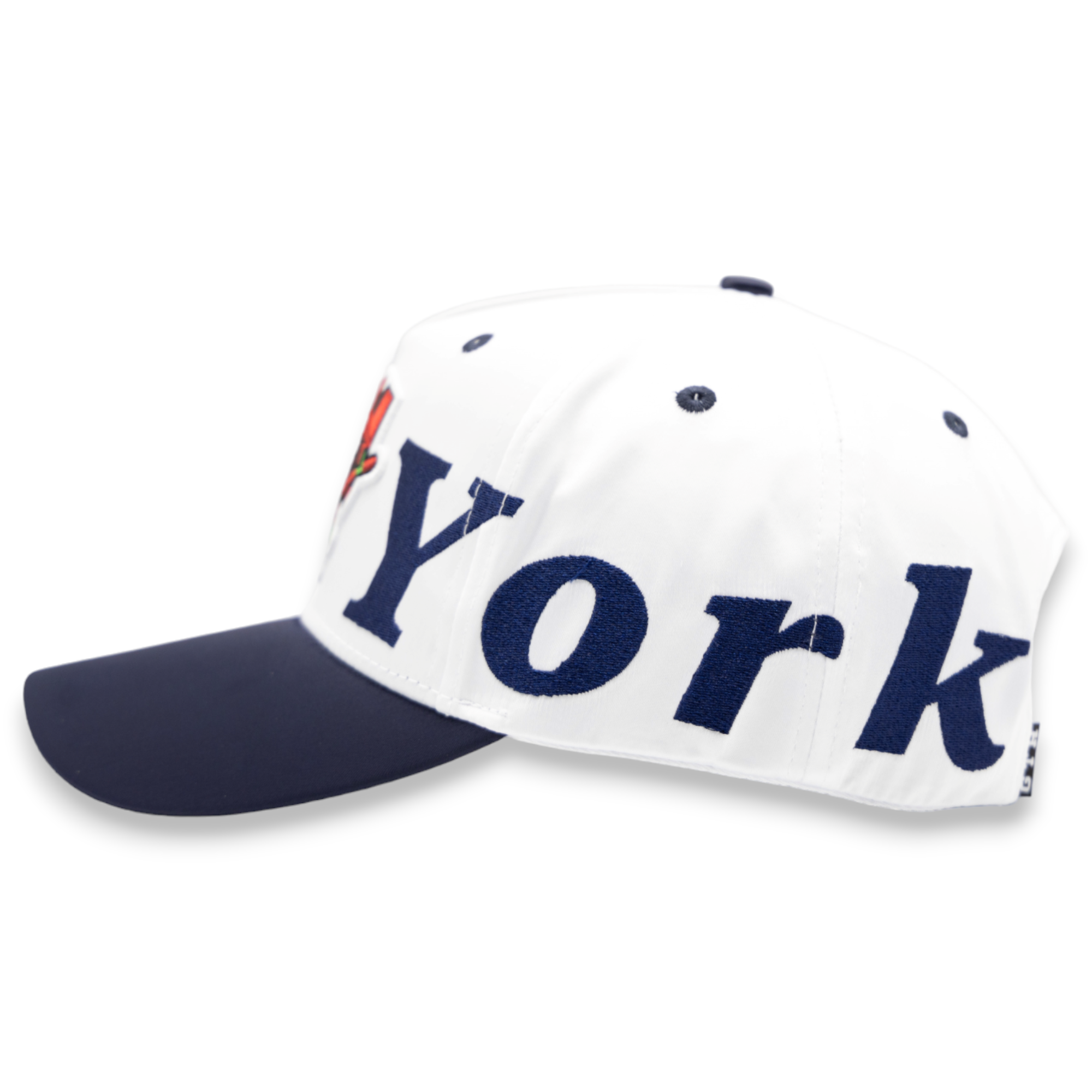 GTH White and Navy Embroidered Cap