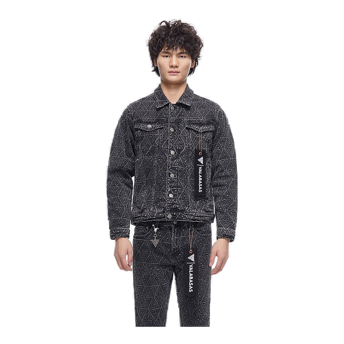 Valabasas Override Trucker Jacket - Textured Black