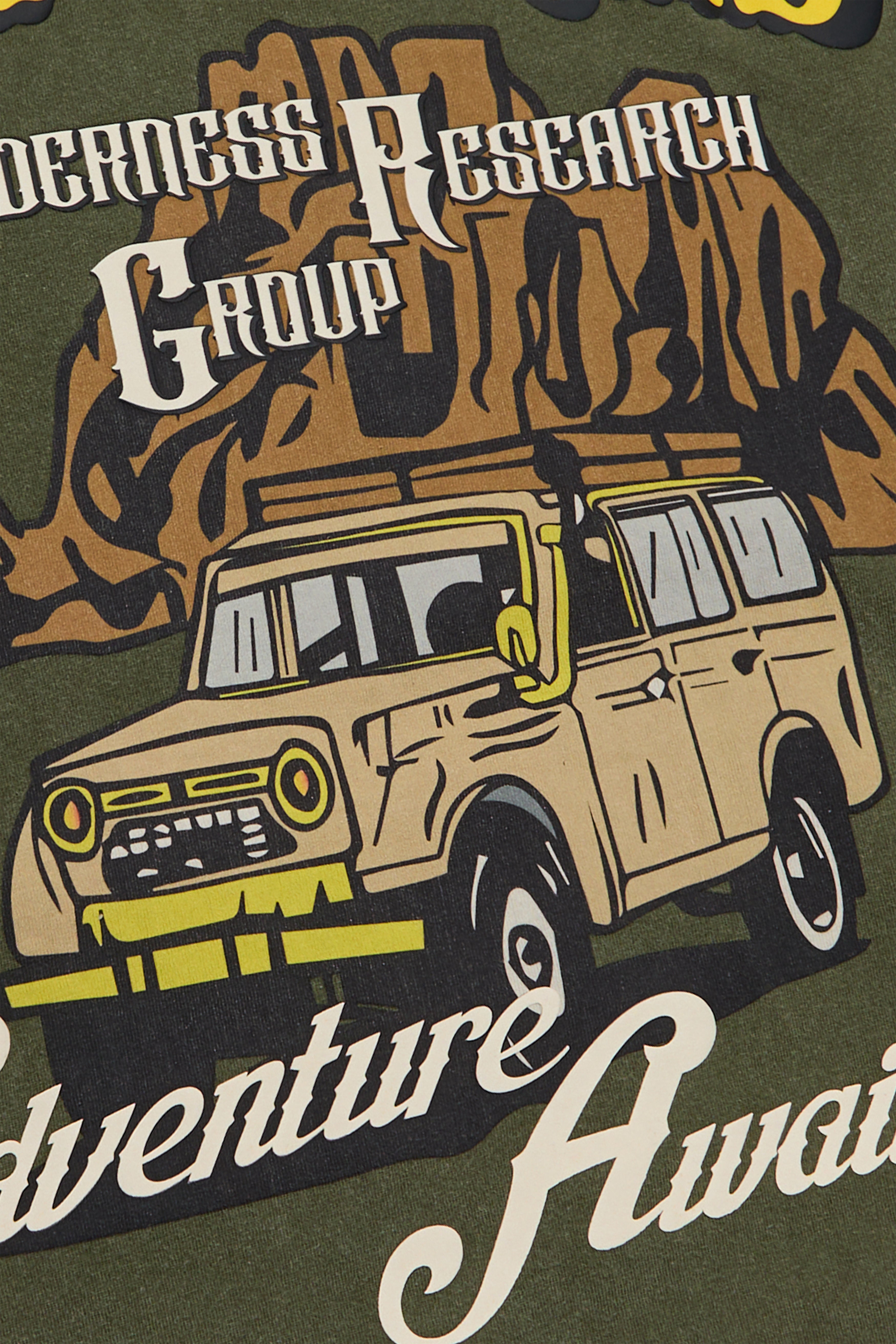 6Th Nbrhd Wilderness Men's T-Shirt - Olive