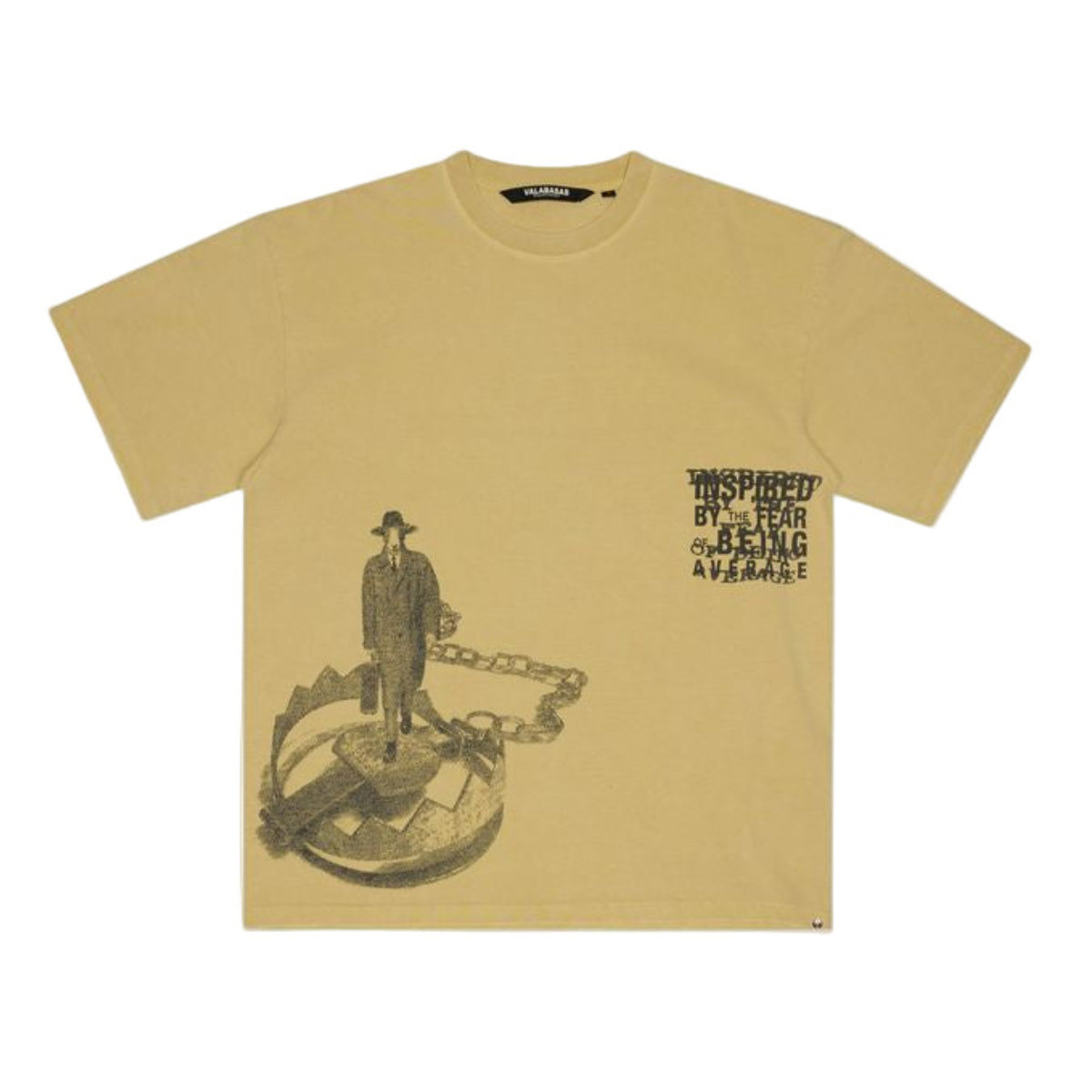 Valabasas "Inspired By Fear" T-Shirt - Tan