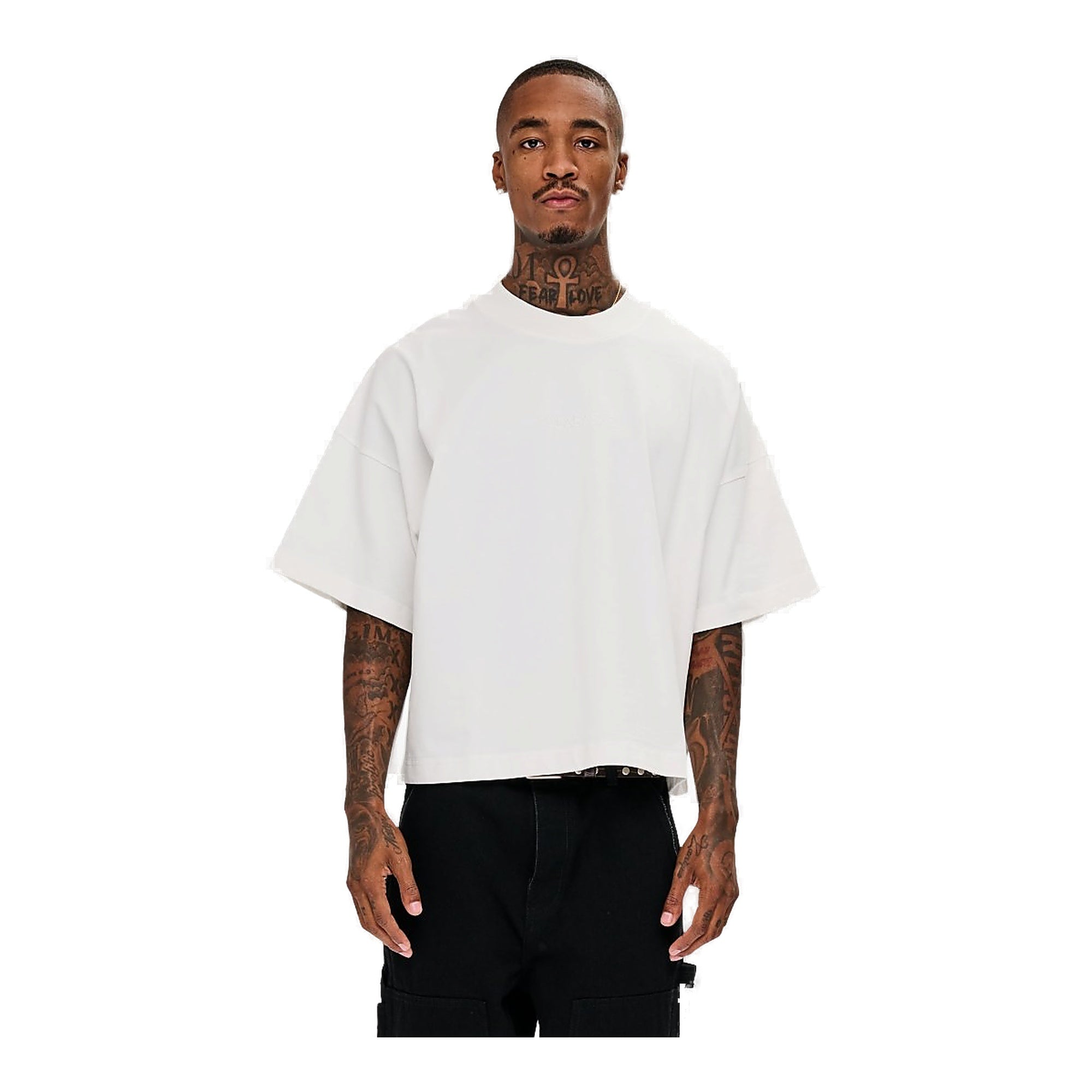 Valabasas Essential Crop Tee Men - White