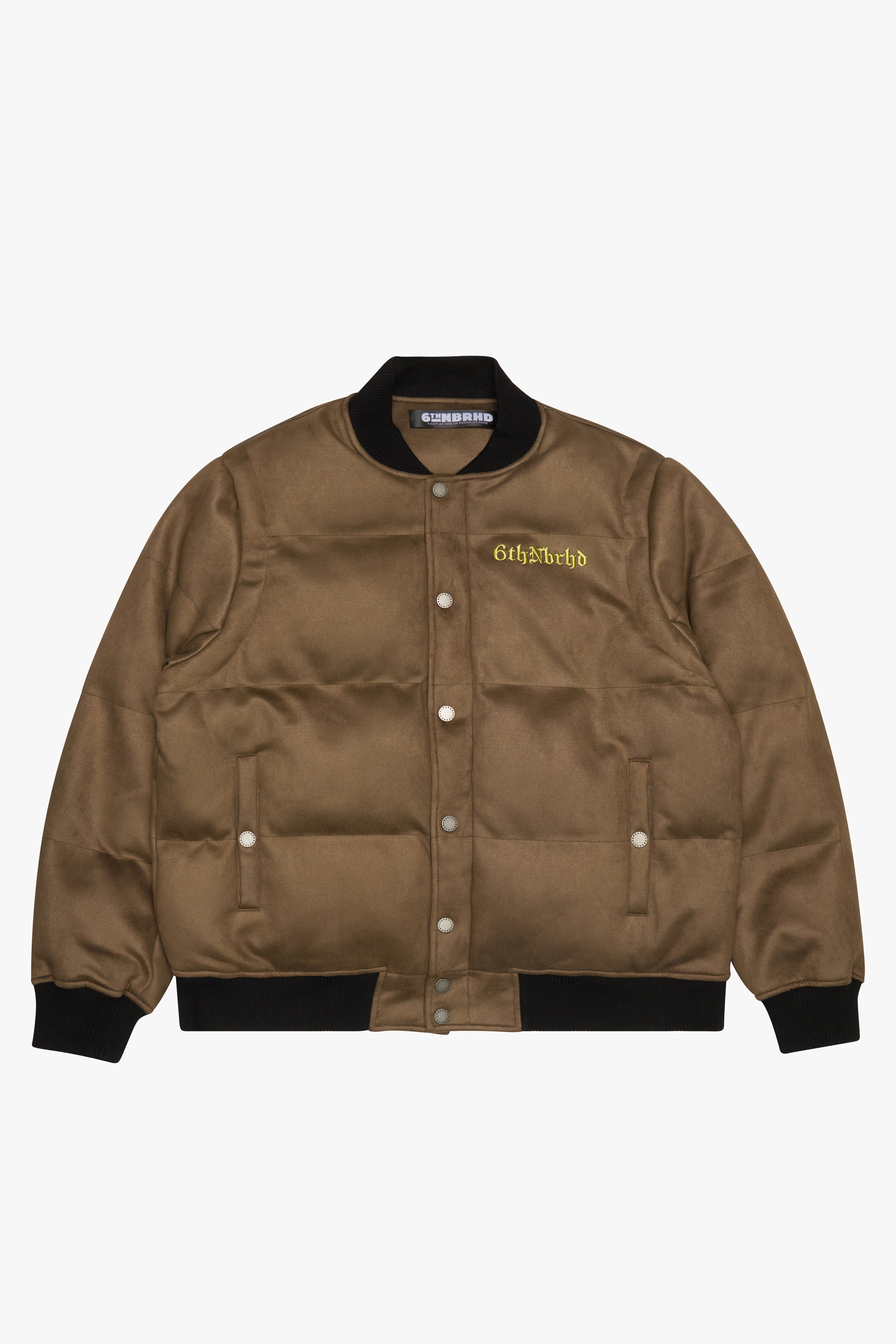 6Th Nbrhd Headlines Men's Jacket - Brown