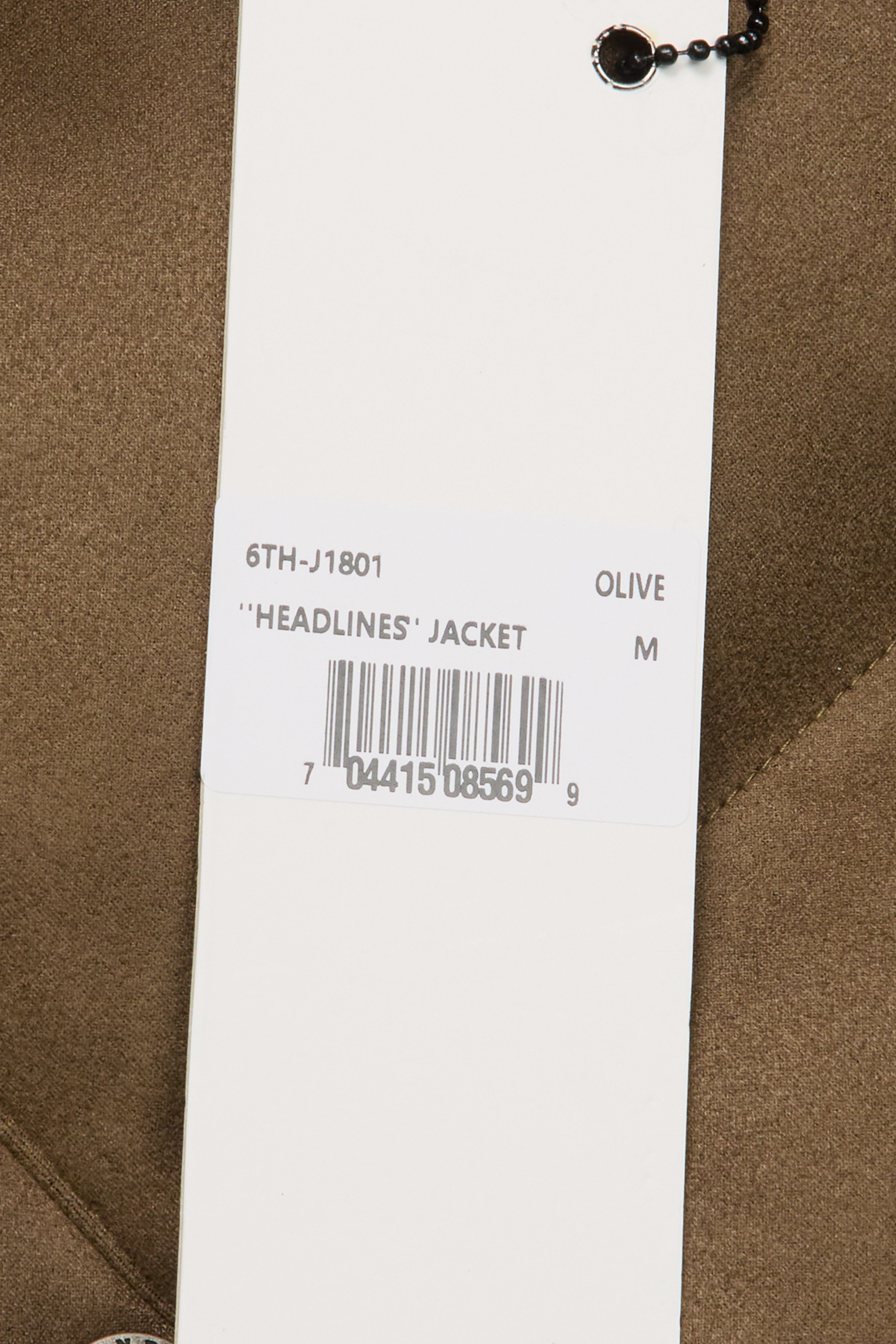 6Th Nbrhd Headlines Men's Jacket - Brown