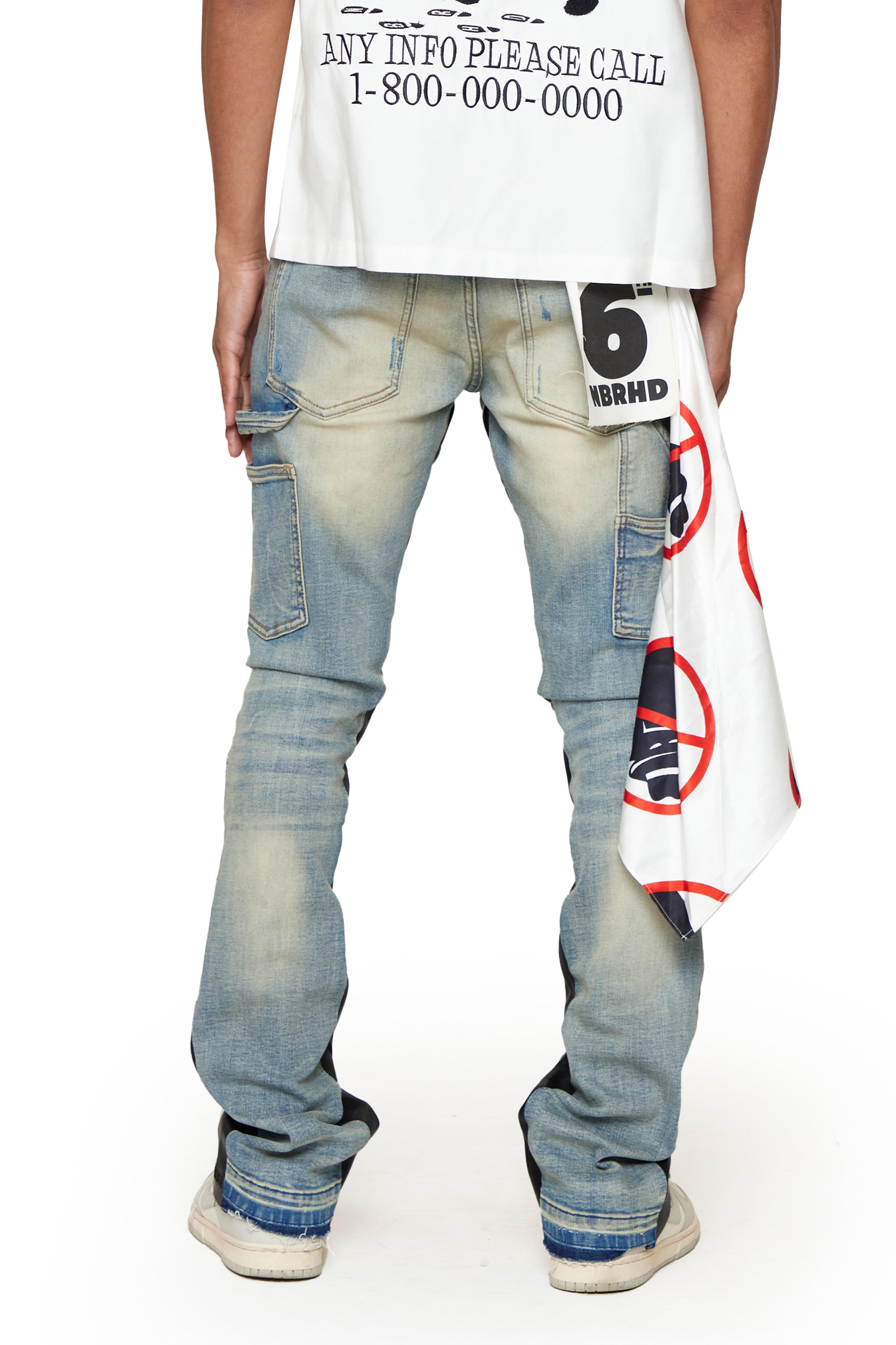6Th Nbrhd Graveyard Men's Jeans - Light Wash