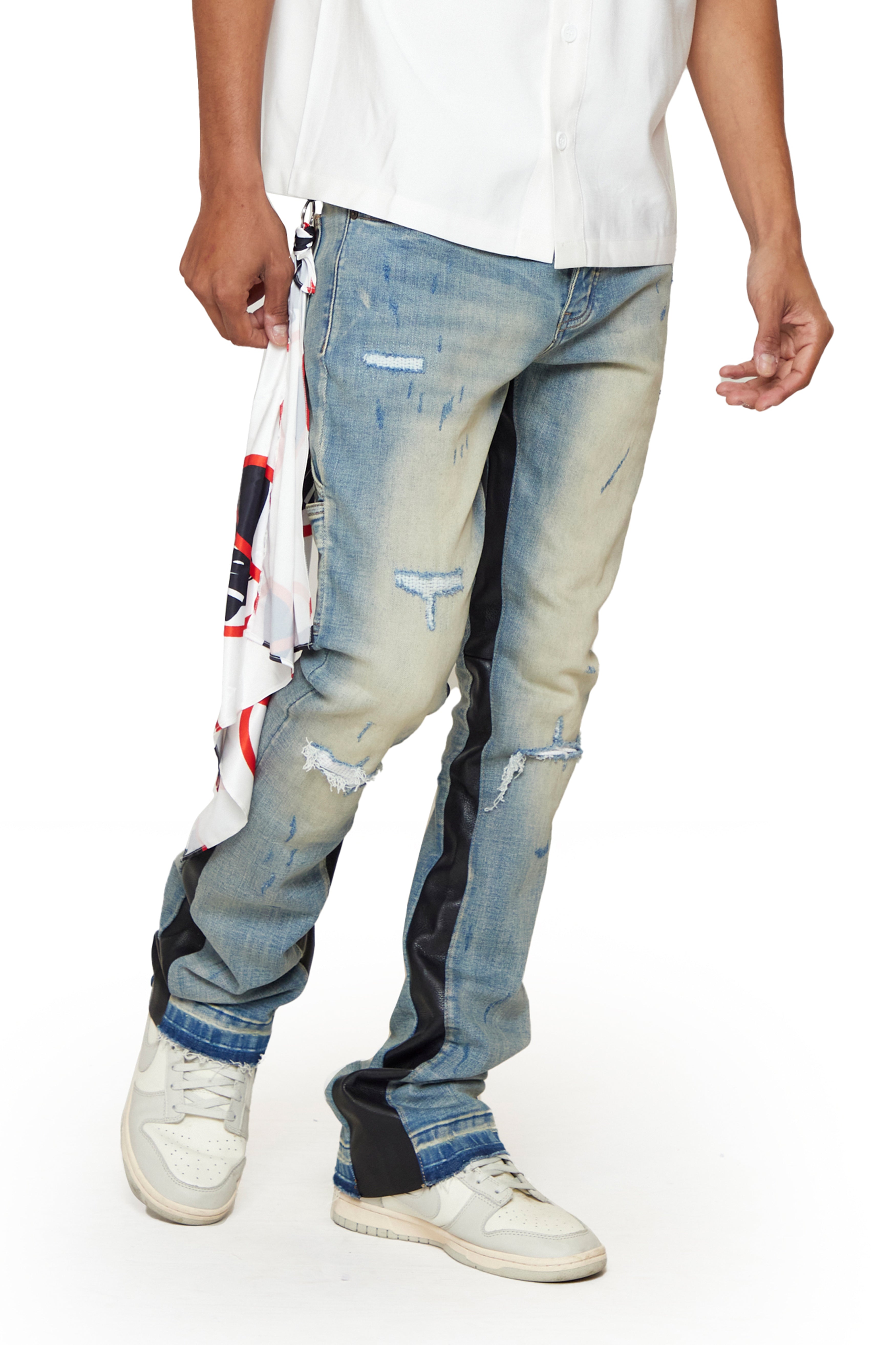 6Th Nbrhd Graveyard Men's Jeans - Light Wash