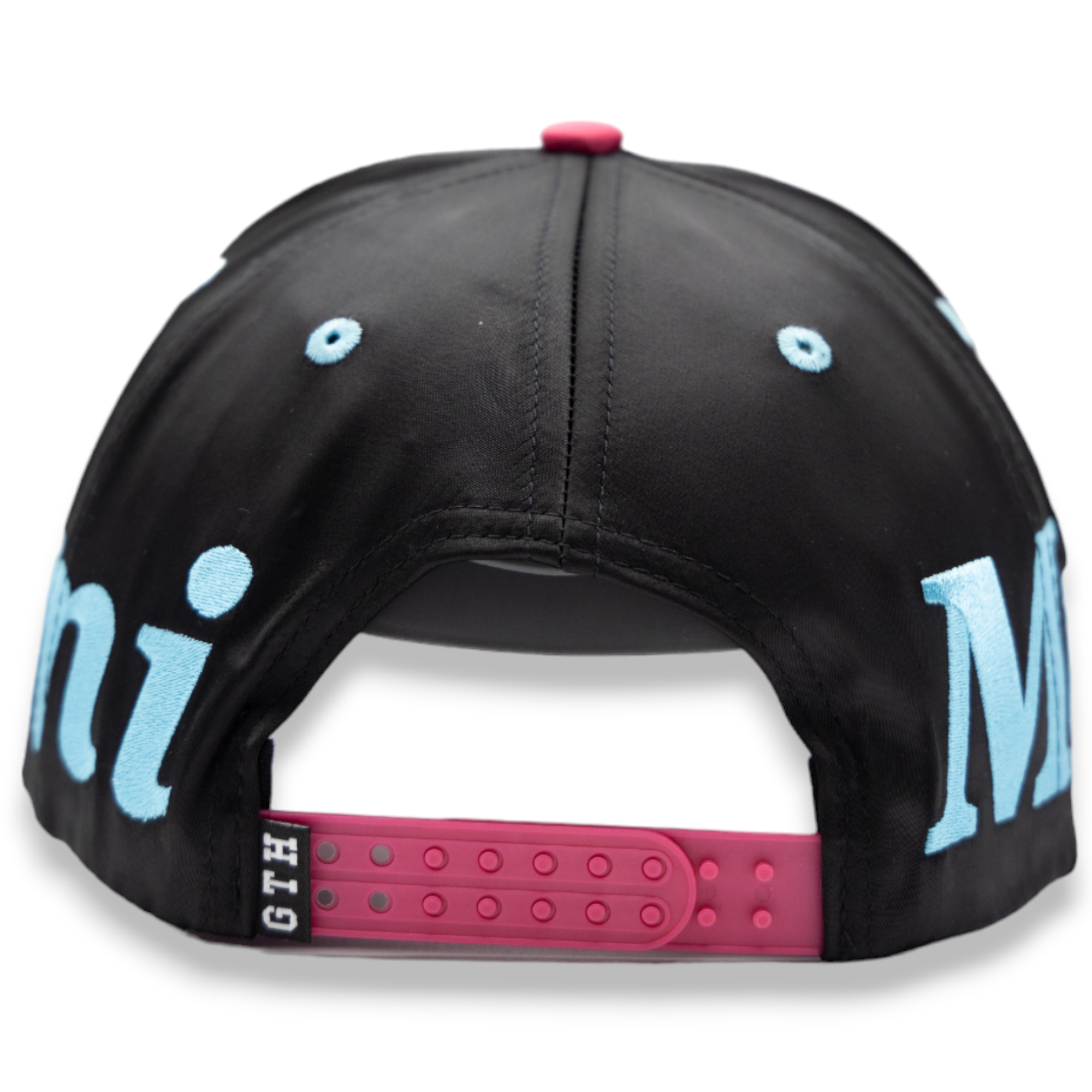 Gth Gth Miami All Around Snapback Hat - Black