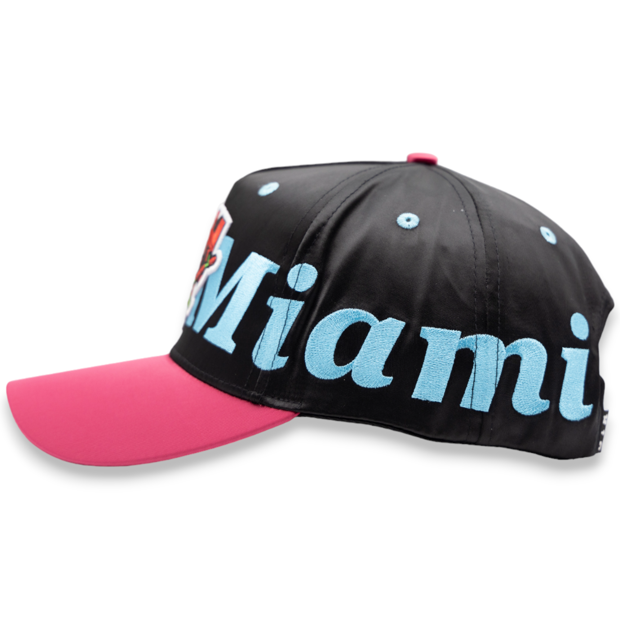 Gth Gth Miami All Around Snapback Hat - Black