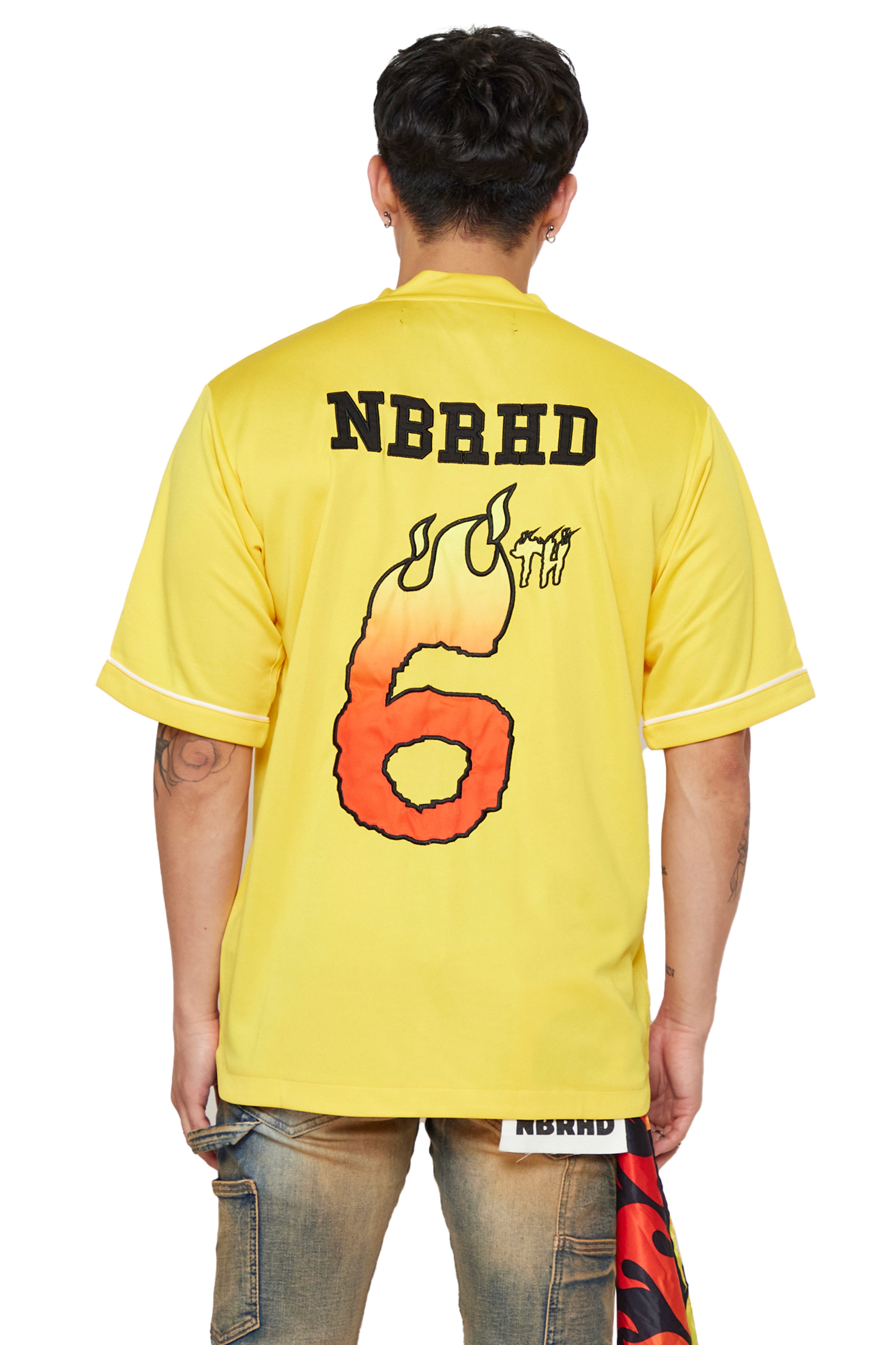 6TH NBRHD Flames Shirt