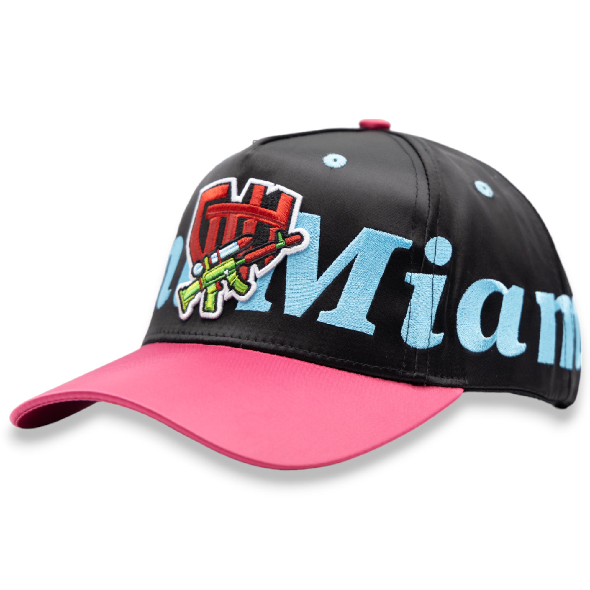 Gth Gth Miami All Around Snapback Hat - Black